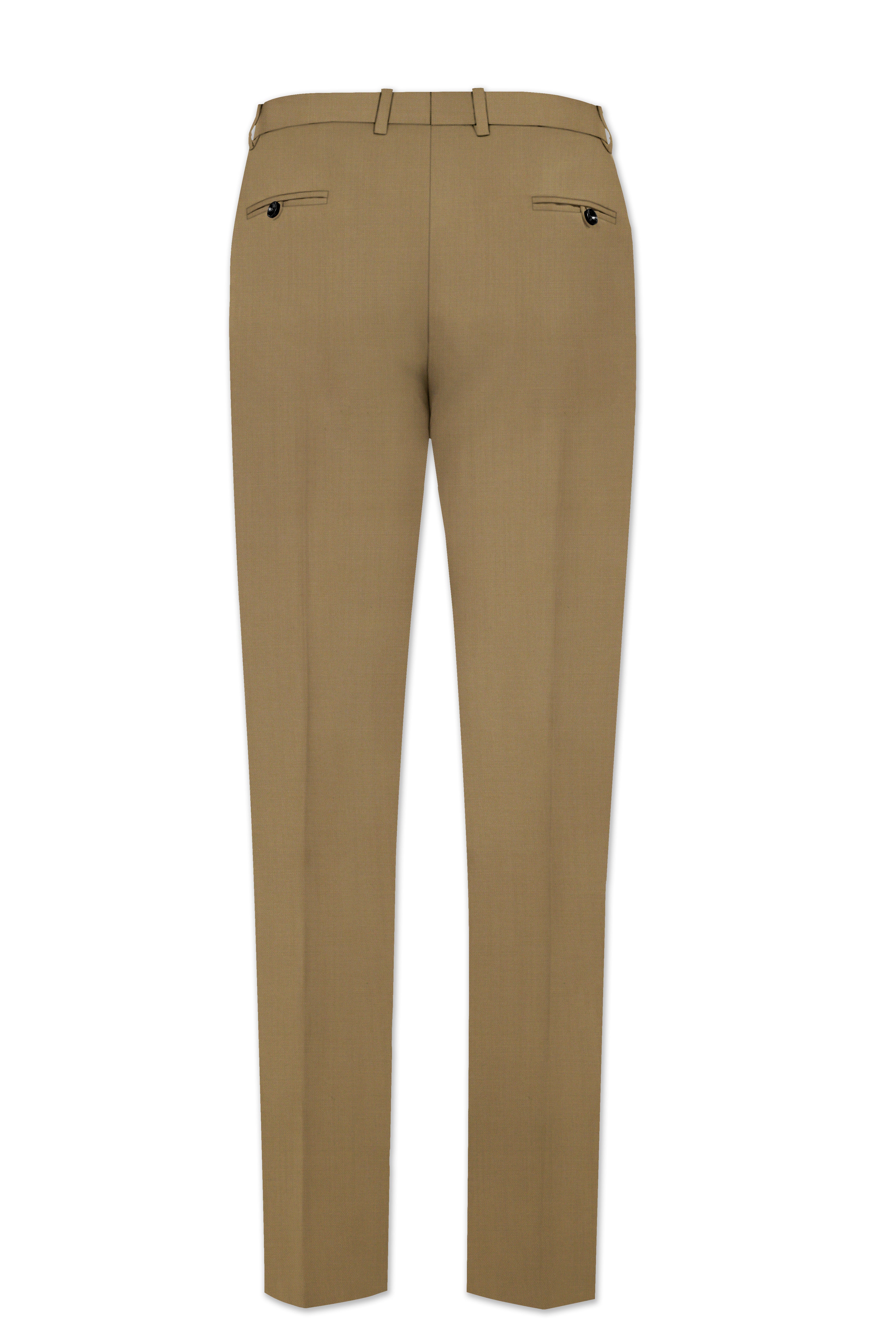 Shadow Brown Textured Pant