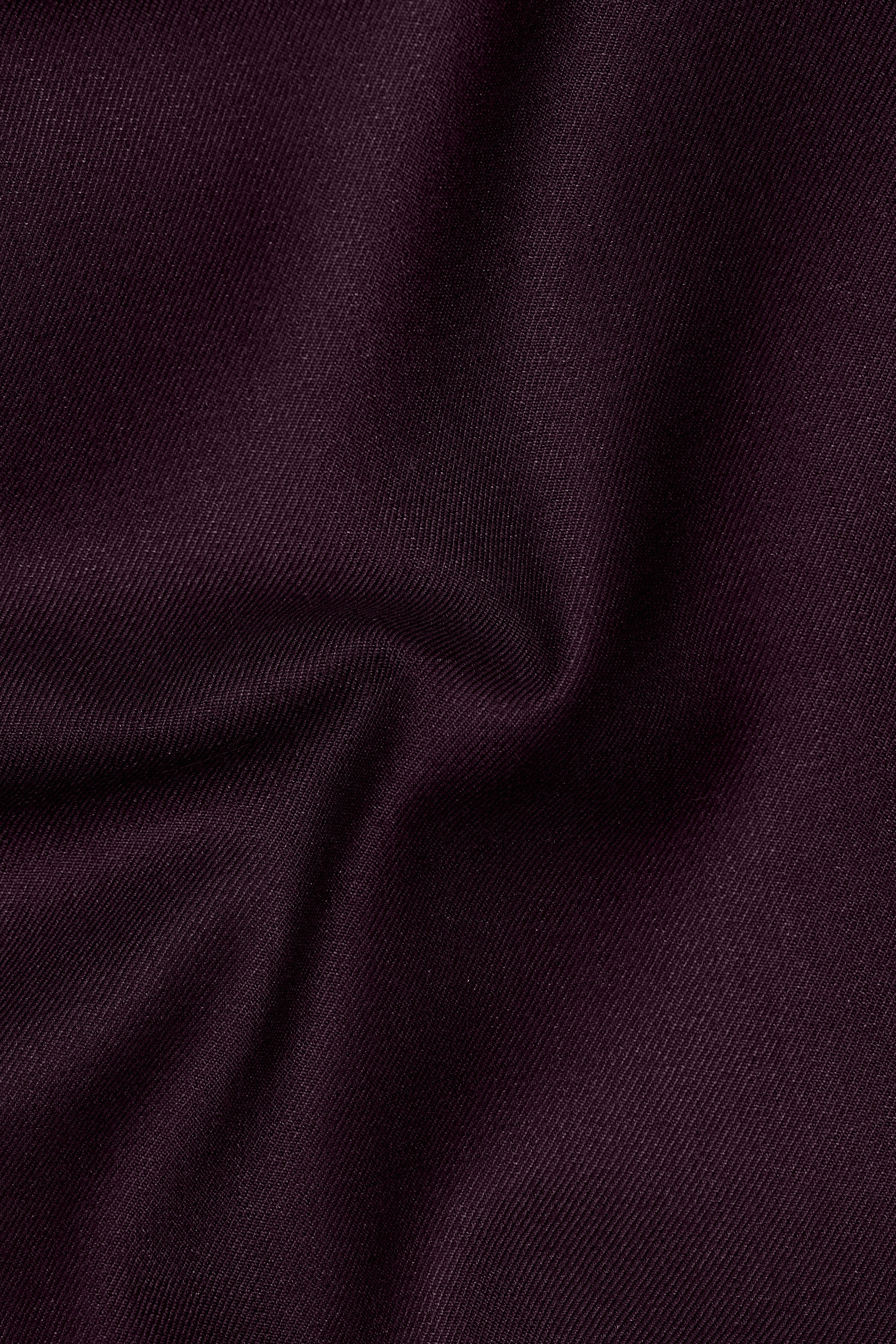 Eclipse Maroon Textured Pant