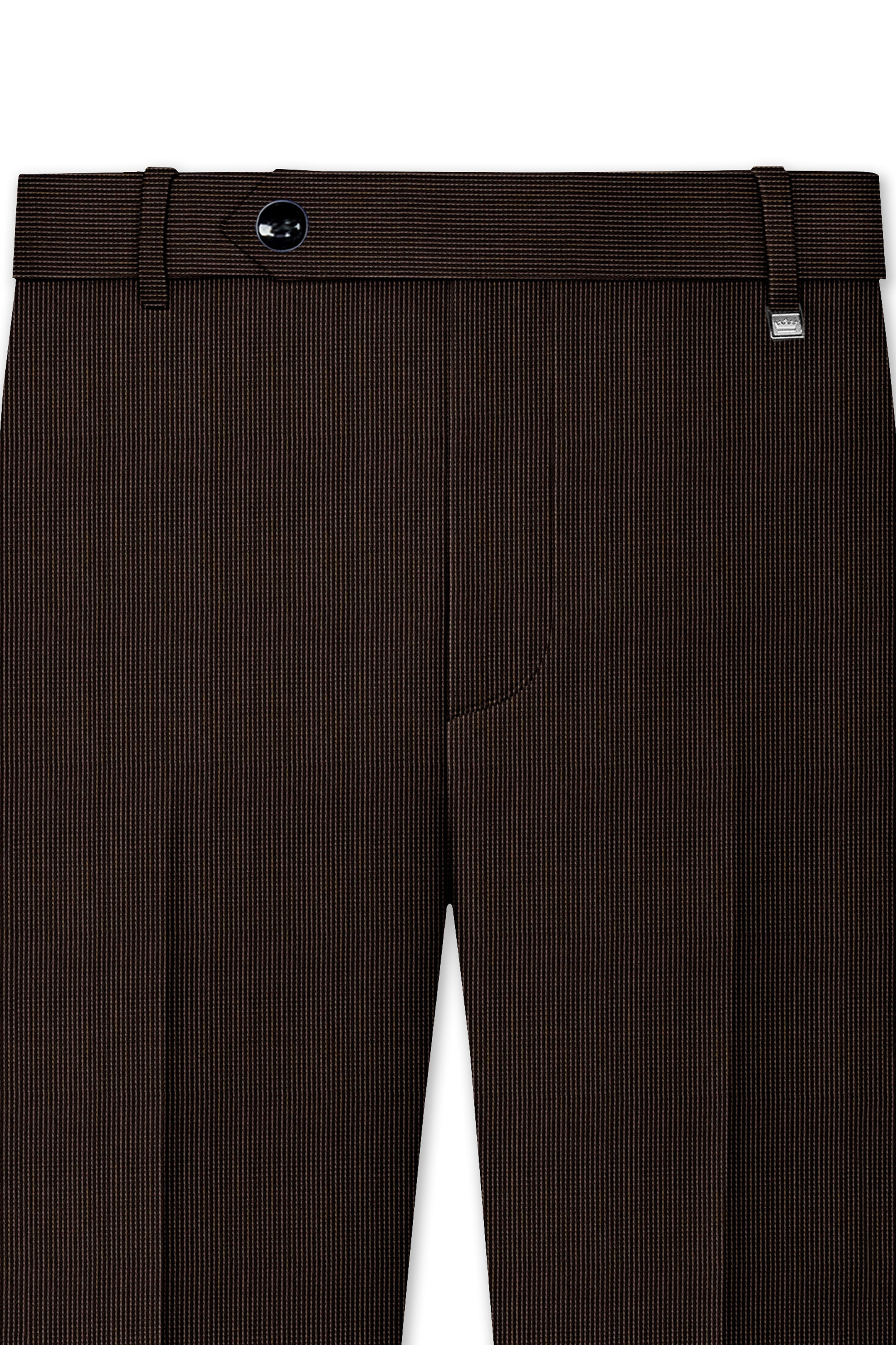 Kilamanjaro Brown Textured Pant