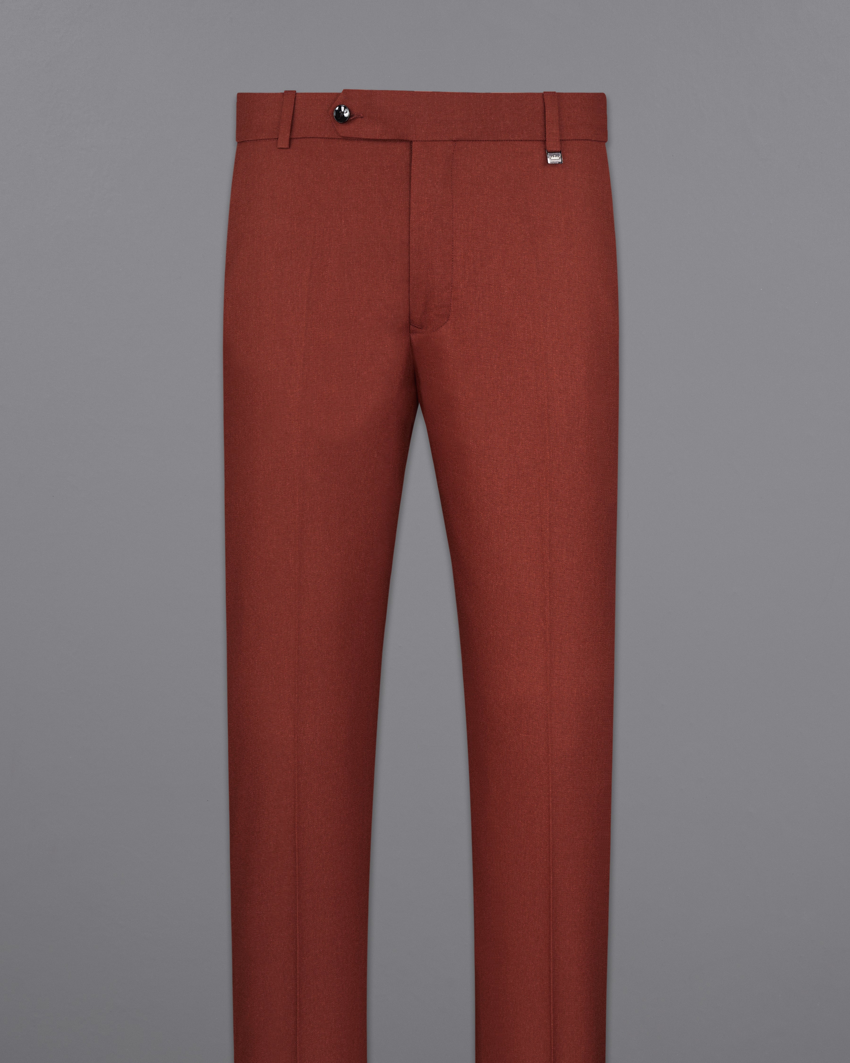 Nutmeg Red Tweed Pant T2695-28, T2695-30, T2695-32, T2695-34, T2695-36, T2695-38, T2695-40, T2695-42, T2695-44