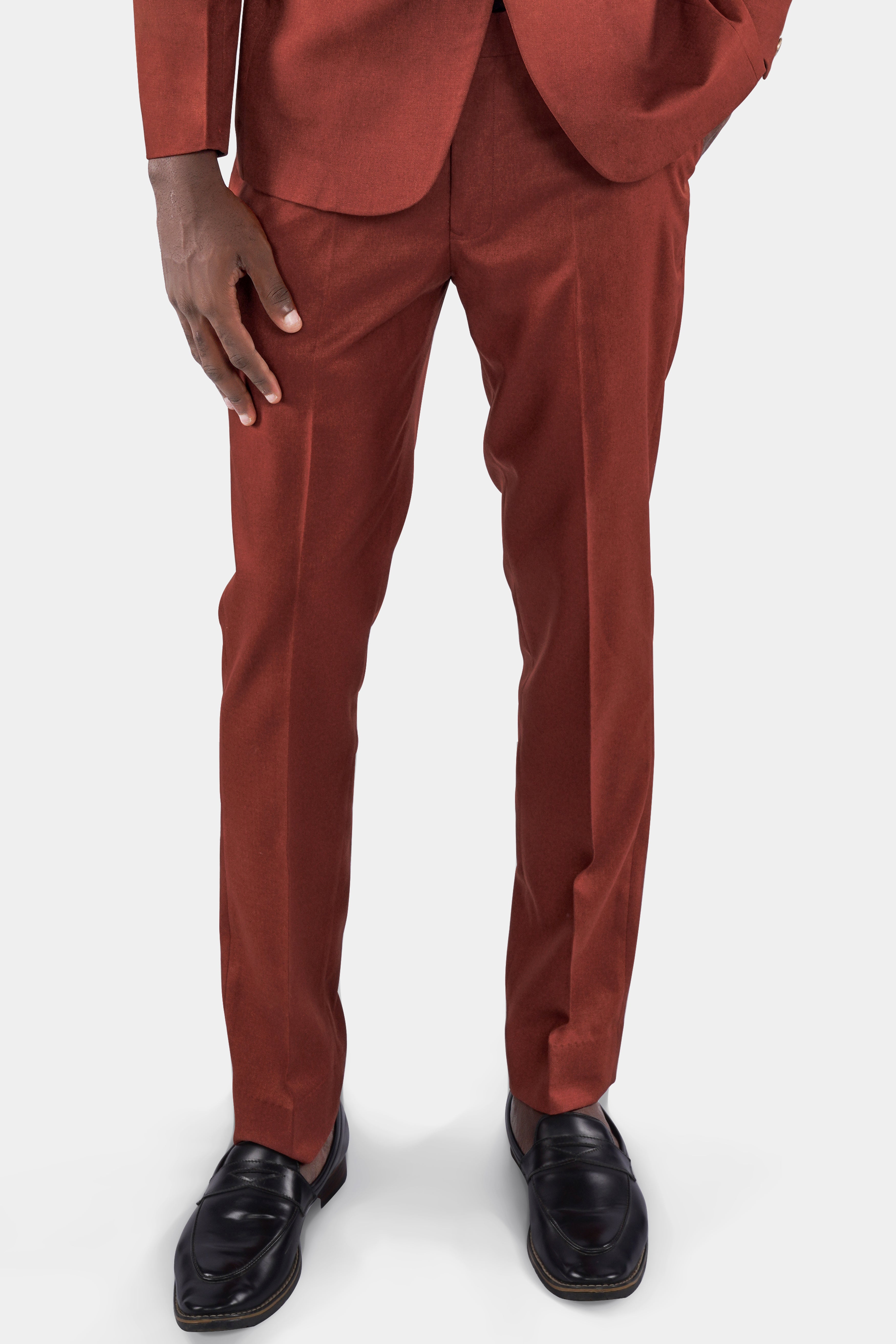 Nutmeg Red Tweed Pant T2695-28, T2695-30, T2695-32, T2695-34, T2695-36, T2695-38, T2695-40, T2695-42, T2695-44