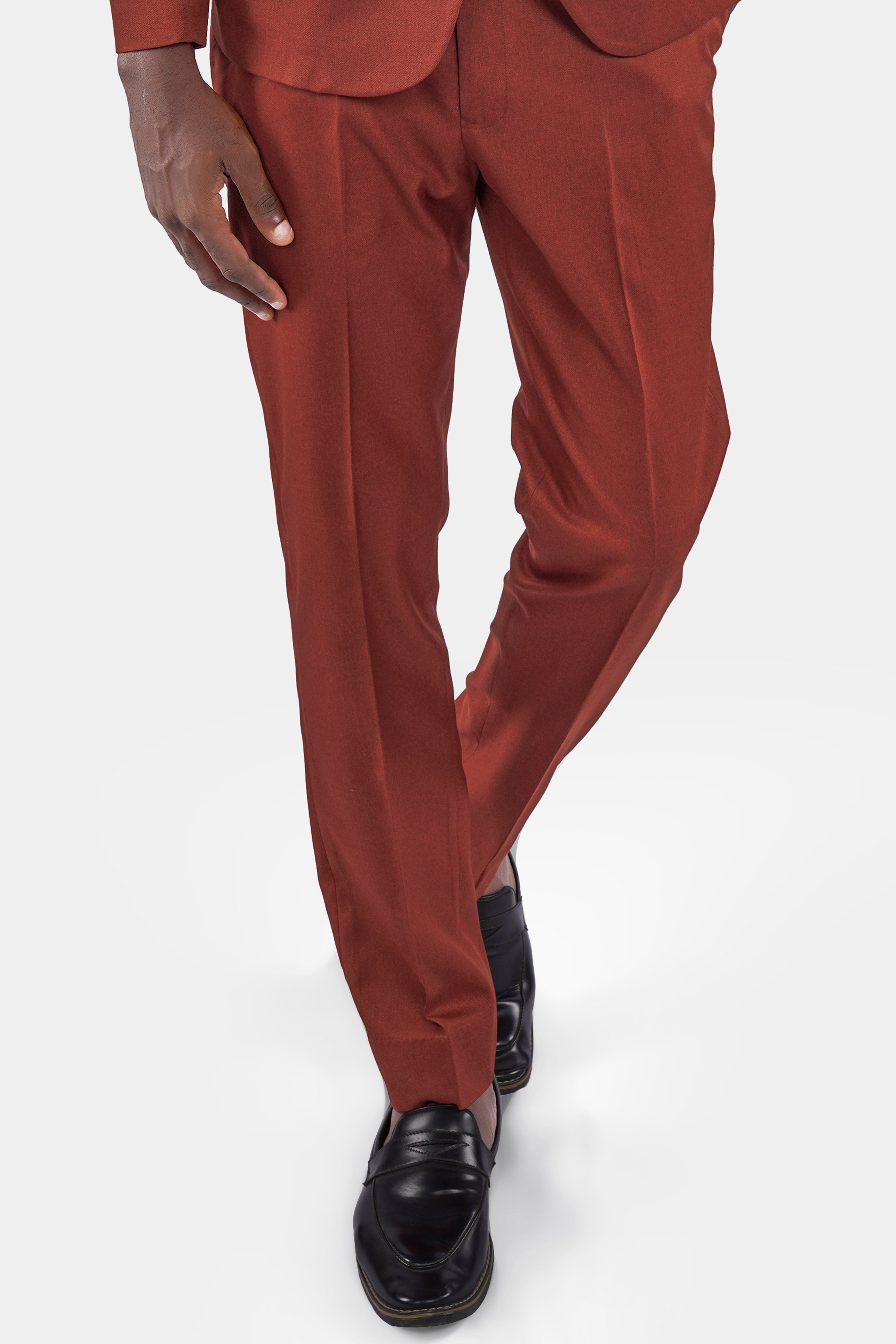 Nutmeg Red Tweed Pant T2695-28, T2695-30, T2695-32, T2695-34, T2695-36, T2695-38, T2695-40, T2695-42, T2695-44
