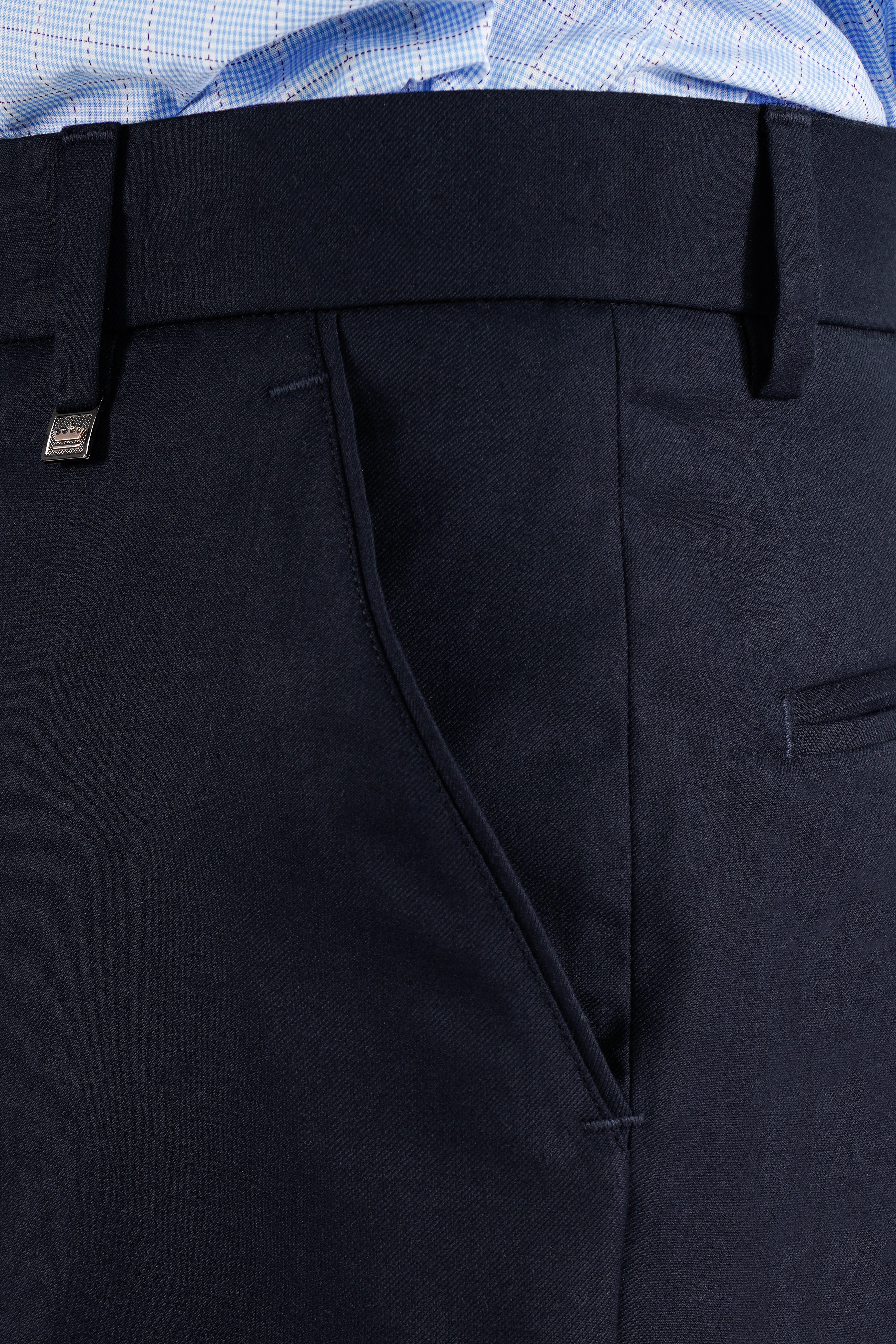 Mirage Blue Wool Rich Pant T2727-28, T2727-30, T2727-32, T2727-34, T2727-36, T2727-38, T2727-40, T2727-42, T2727-44