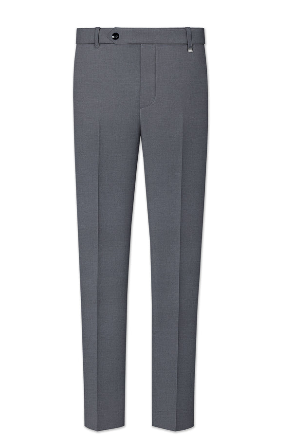 Fuscous Gray Wool Rich Pant