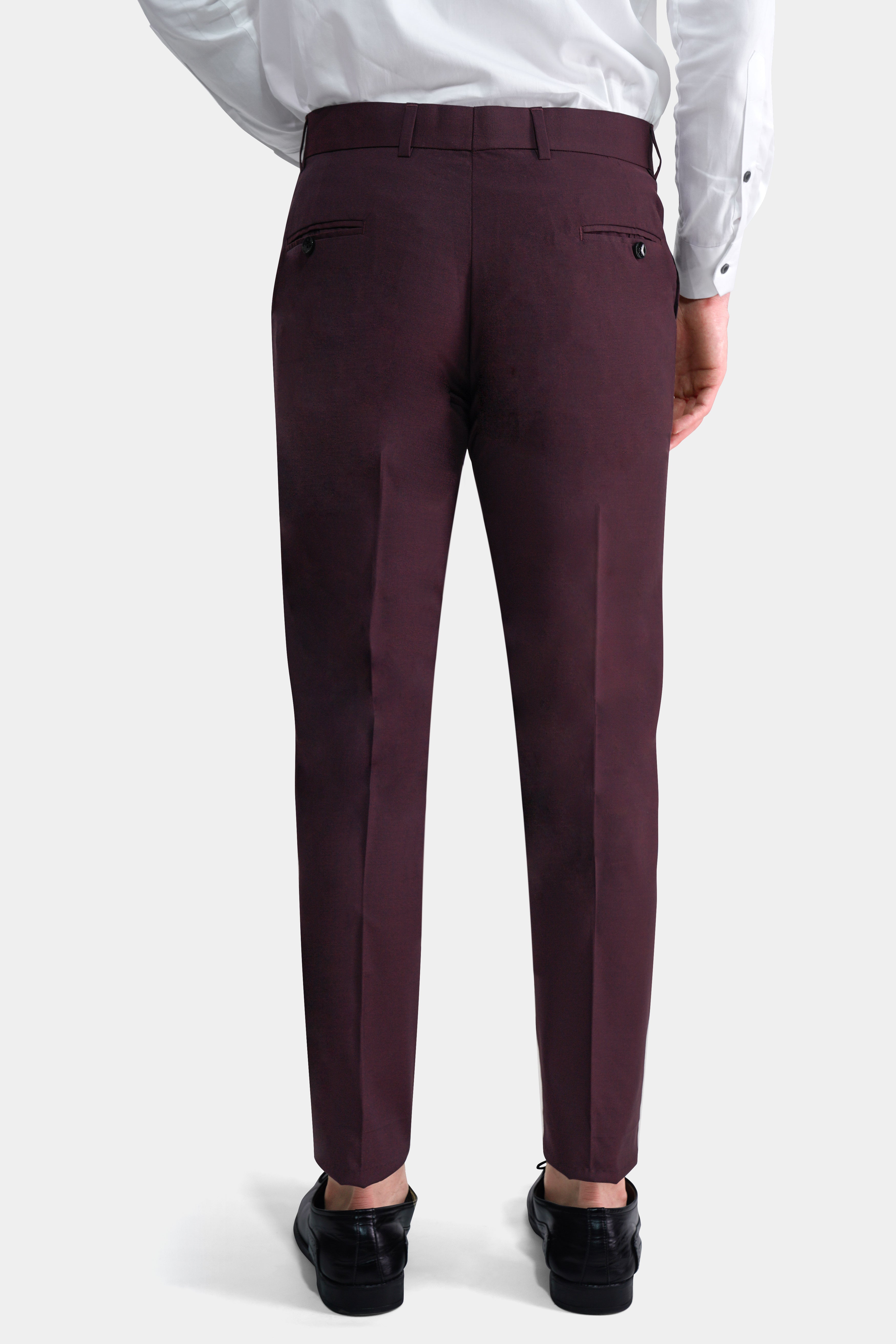 Matterhorn Maroon Wool Rich Pant T2755-28, T2755-30, T2755-32, T2755-34, T2755-36, T2755-38, T2755-40, T2755-42, T2755-44