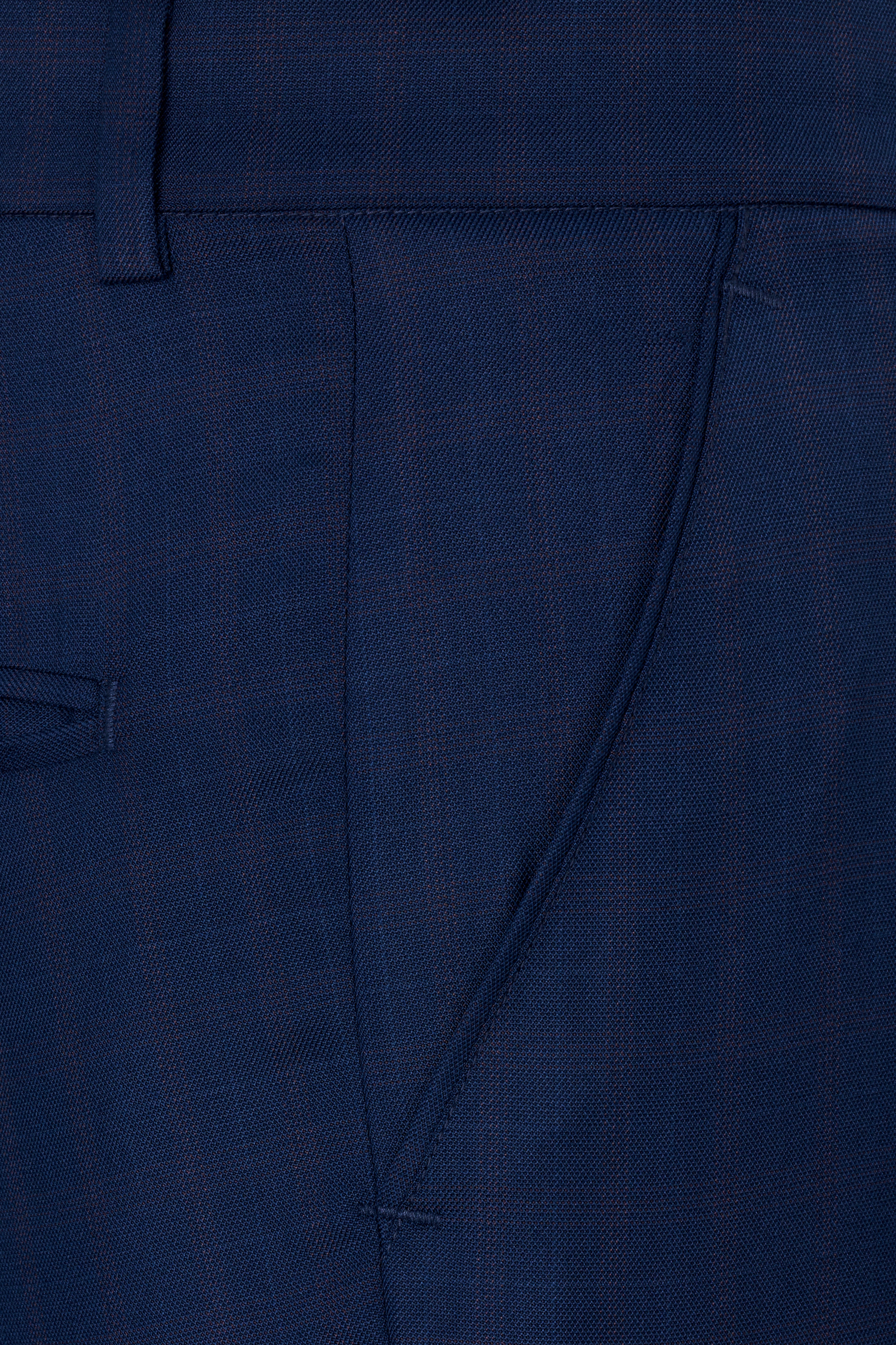 Nile Blue Wool Rich Pant T2806-28, T2806-30, T2806-32, T2806-34, T2806-36, T2806-38, T2806-40, T2806-42, T2806-44