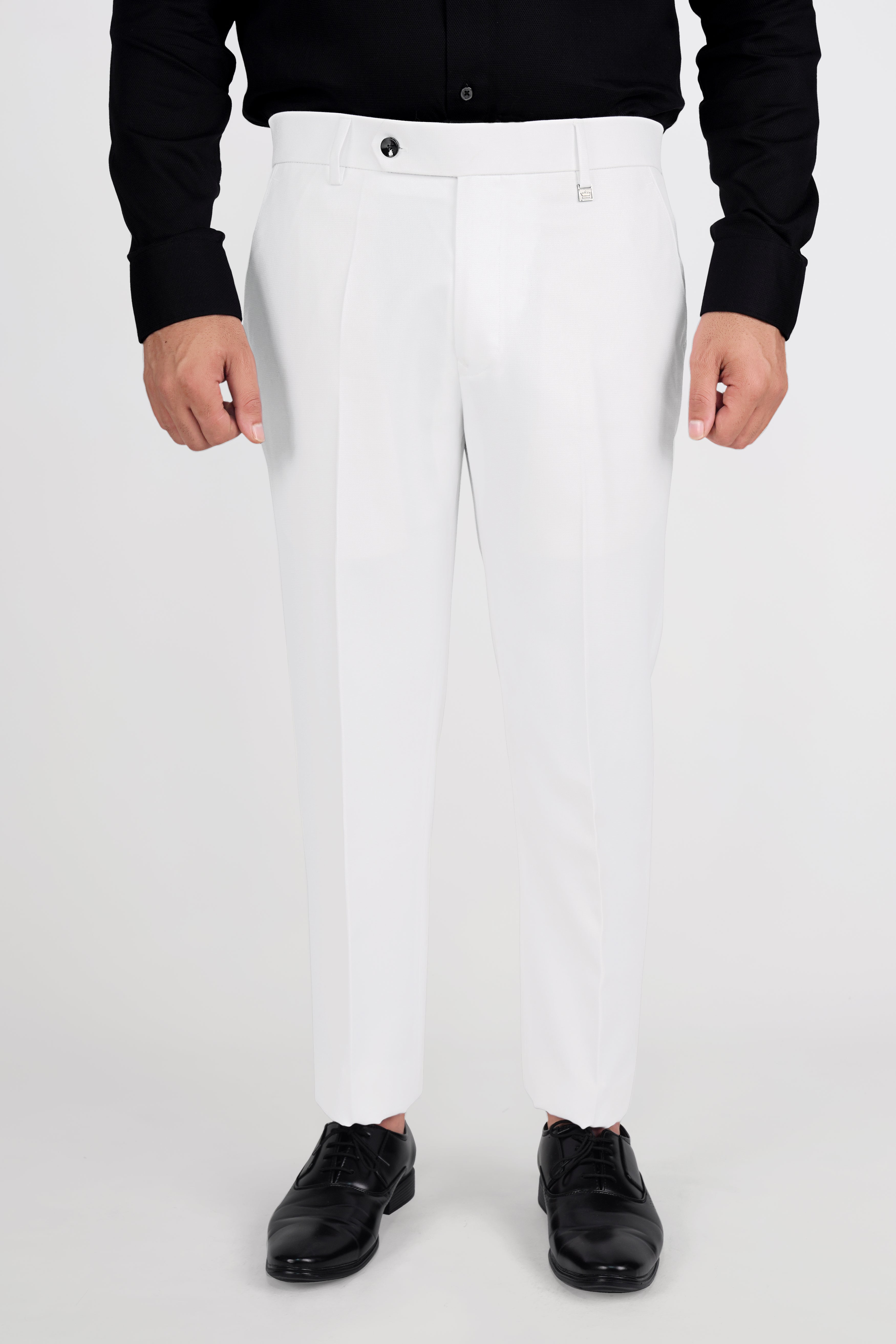 Bright White Wool Rich Pant T2815-28, T2815-30, T2815-32, T2815-34, T2815-36, T2815-38, T2815-40, T2815-42, T2815-44