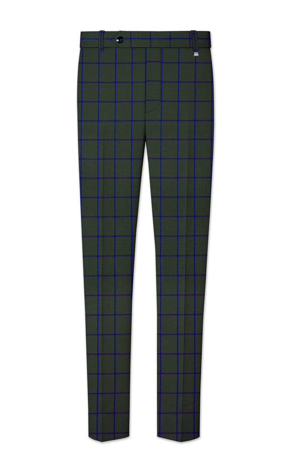 Kombu Green Checkered Pant