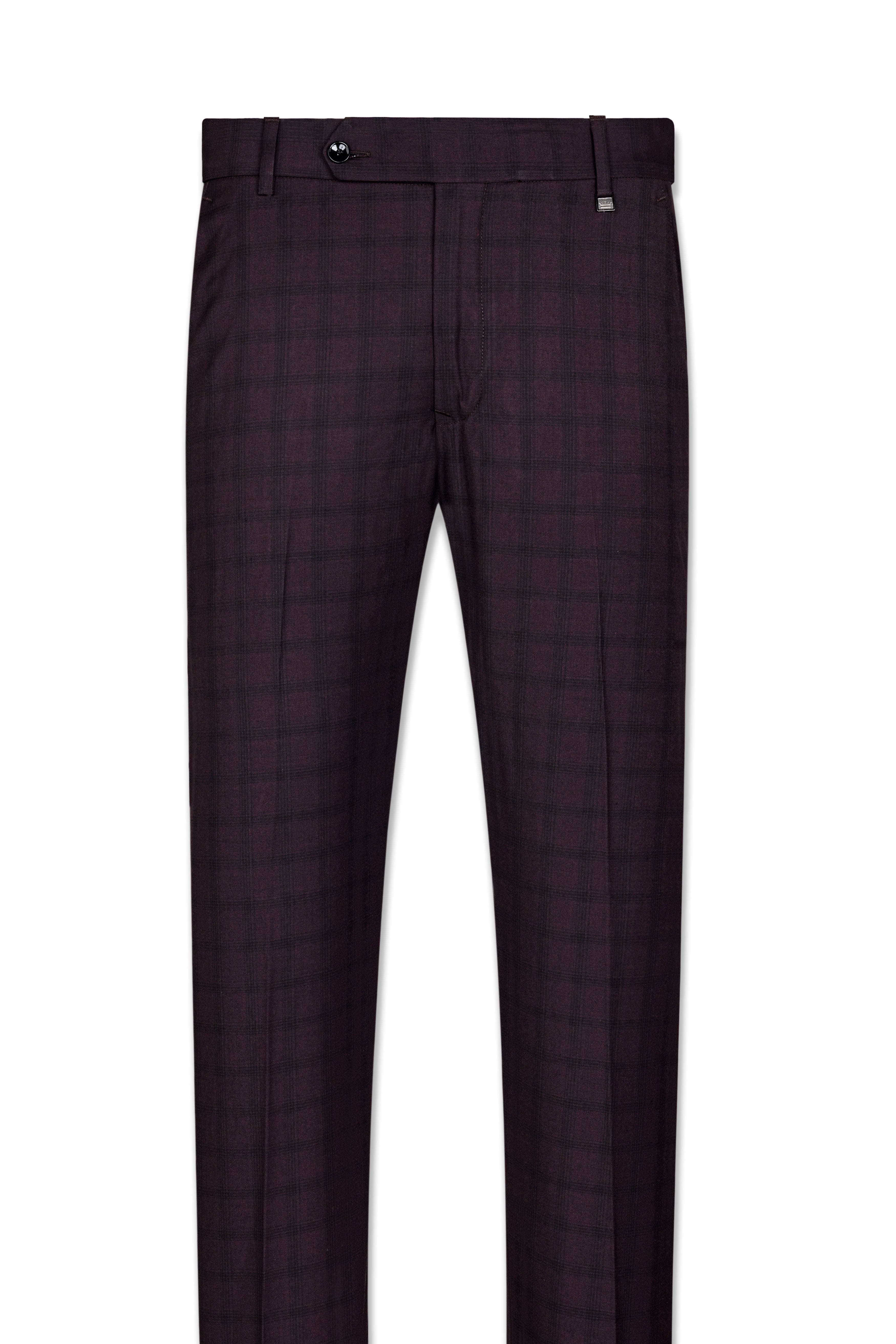 Cinder Purple Checkered Wool Rich Pant T2916-SW-28, T2916-SW-30, T2916-SW-32, T2916-SW-34, T2916-SW-36, T2916-SW-38, T2916-SW-40, T2916-SW-42, T2916-SW-44