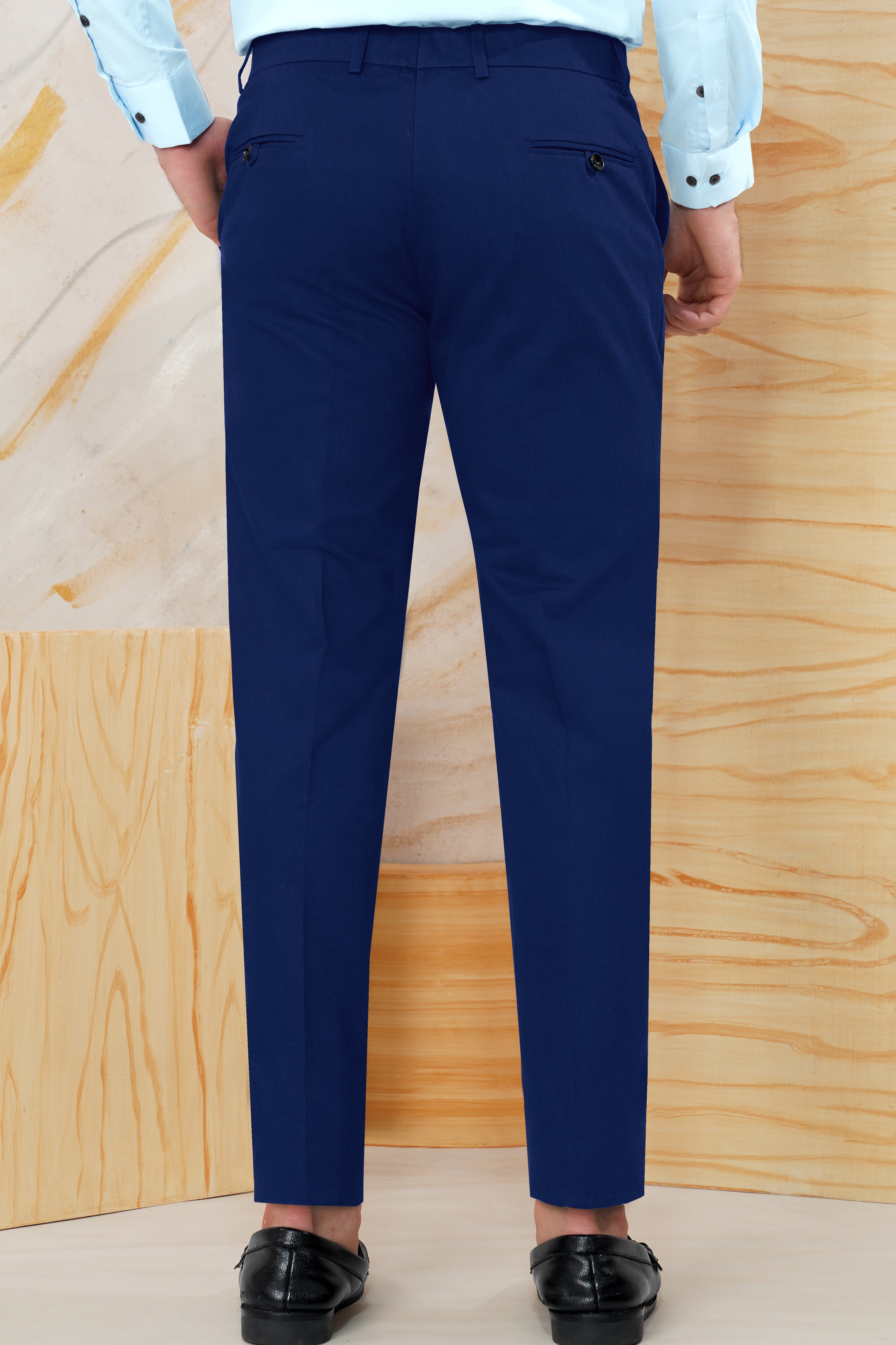 Downriver Blue Wool Rich Pant T3056-28, T3056-30, T3056-32, T3056-34, T3056-36, T3056-38, T3056-40, T3056-42, T3056-44