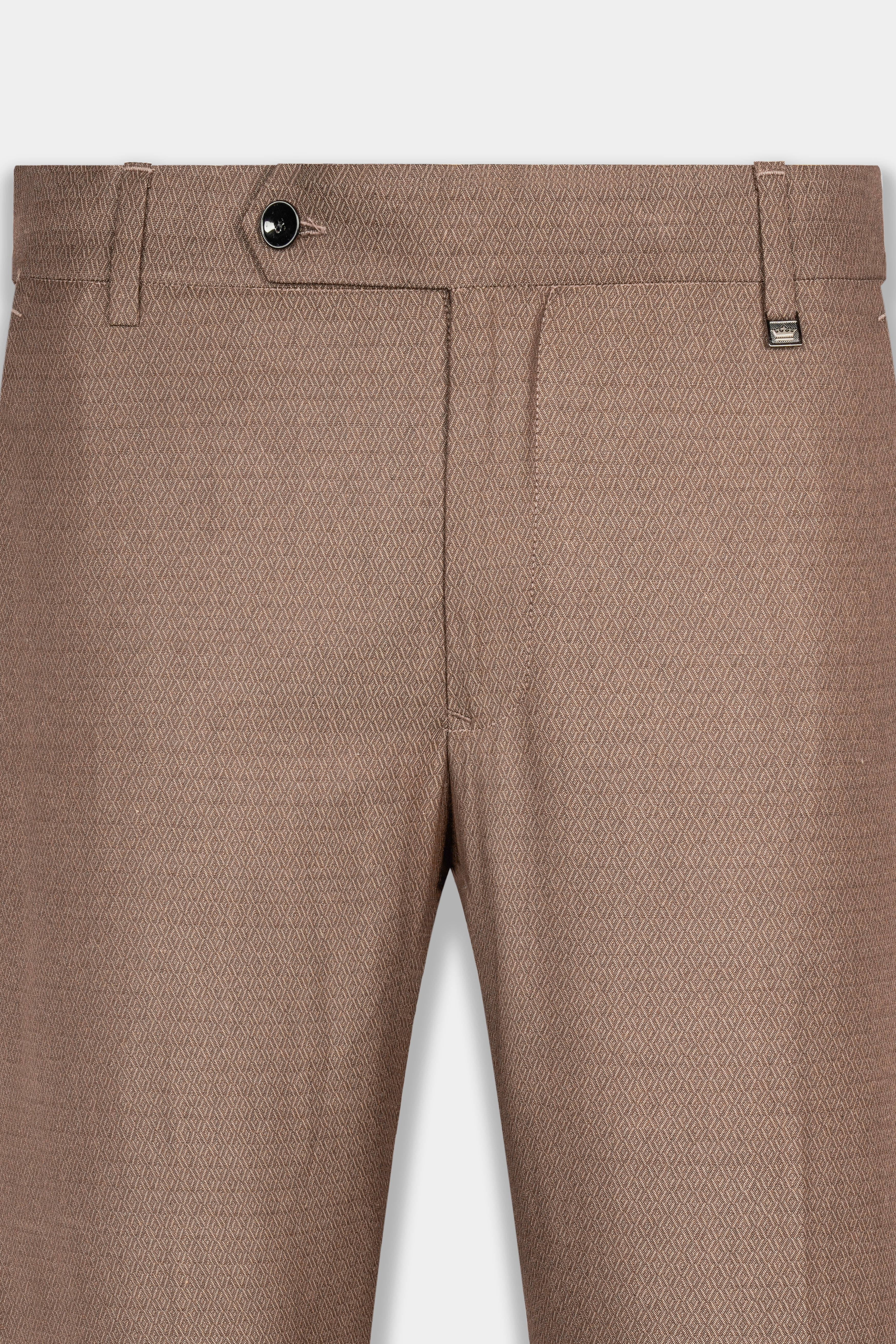 Hemp Brown Wool Rich Pant T3058-28, T3058-30, T3058-32, T3058-34, T3058-36, T3058-38, T3058-40, T3058-42, T3058-44