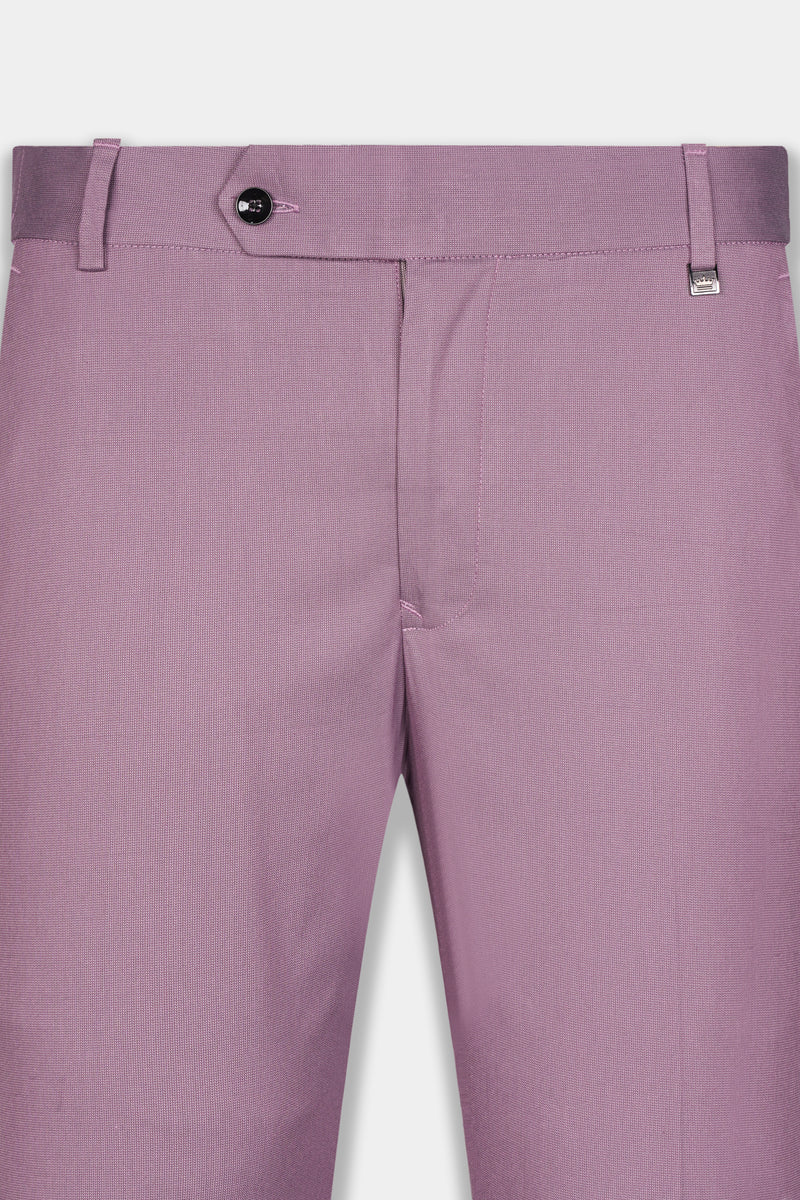 Orchid Lavender Stretchable Waistband Premium Cotton Pant