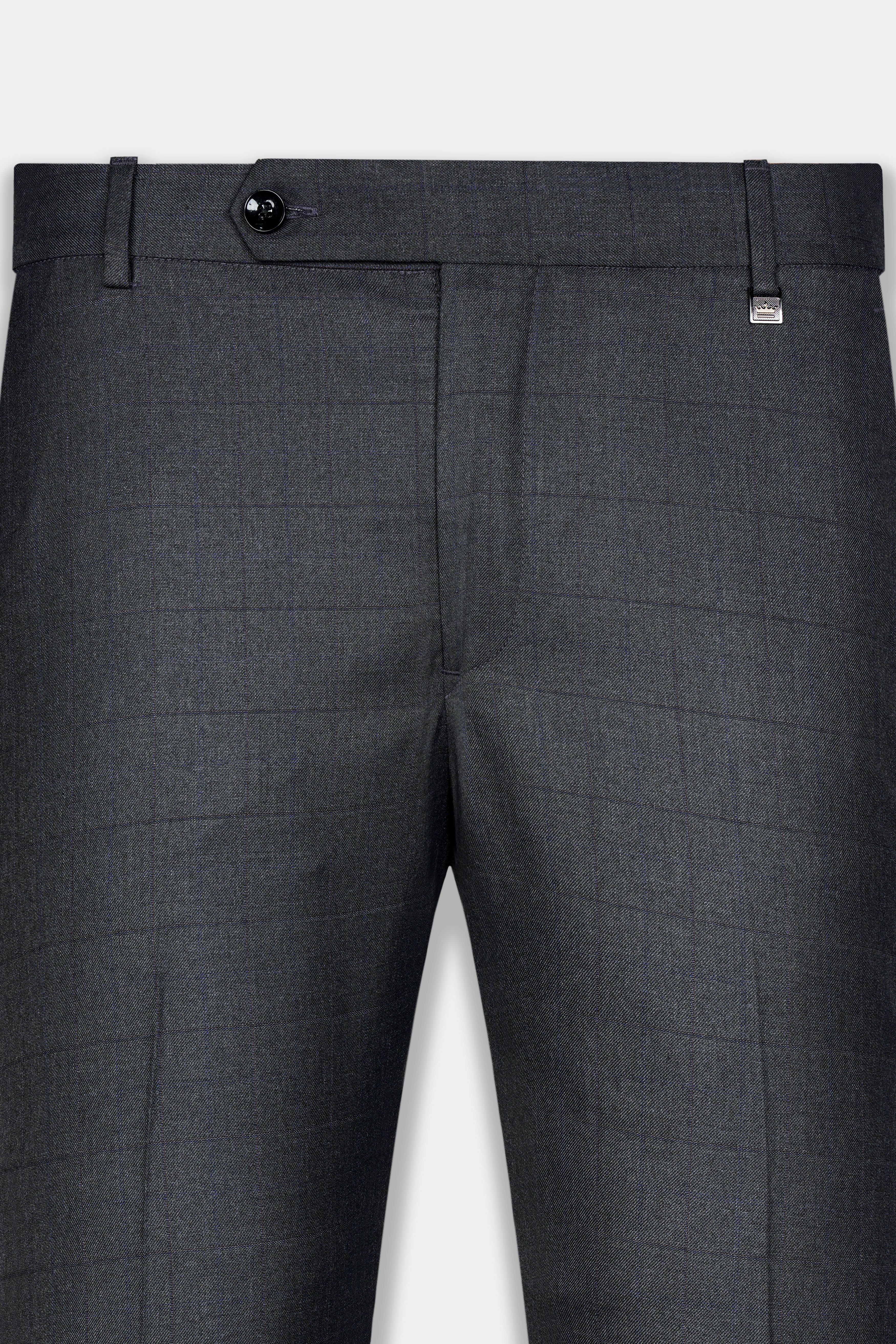 Arsenic Grey Wool Rich Pant T3072-28, T3072-30, T3072-32, T3072-34, T3072-36, T3072-38, T3072-40, T3072-42, T3072-44
