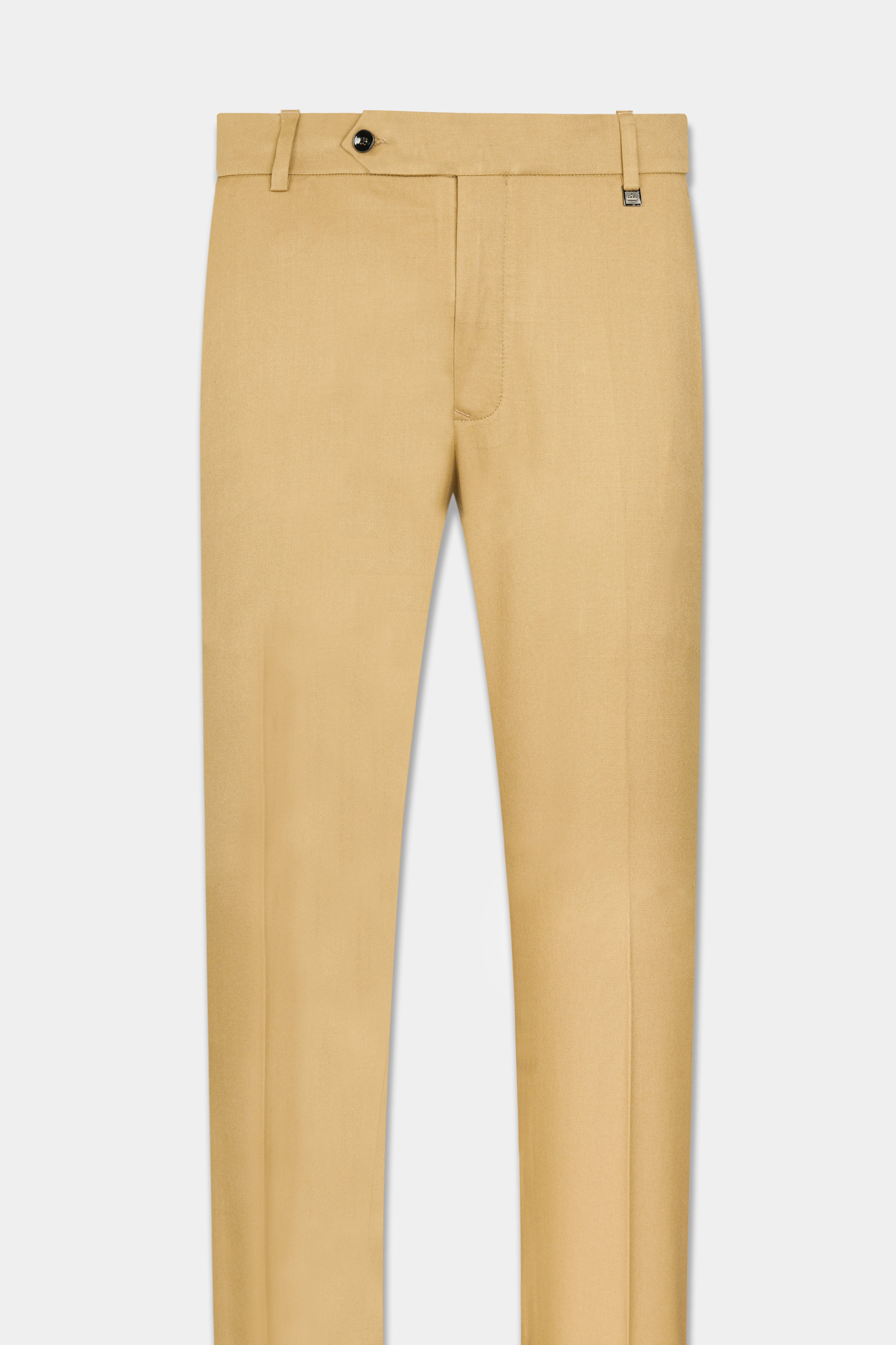 Twine Beige Wool Rich Pant