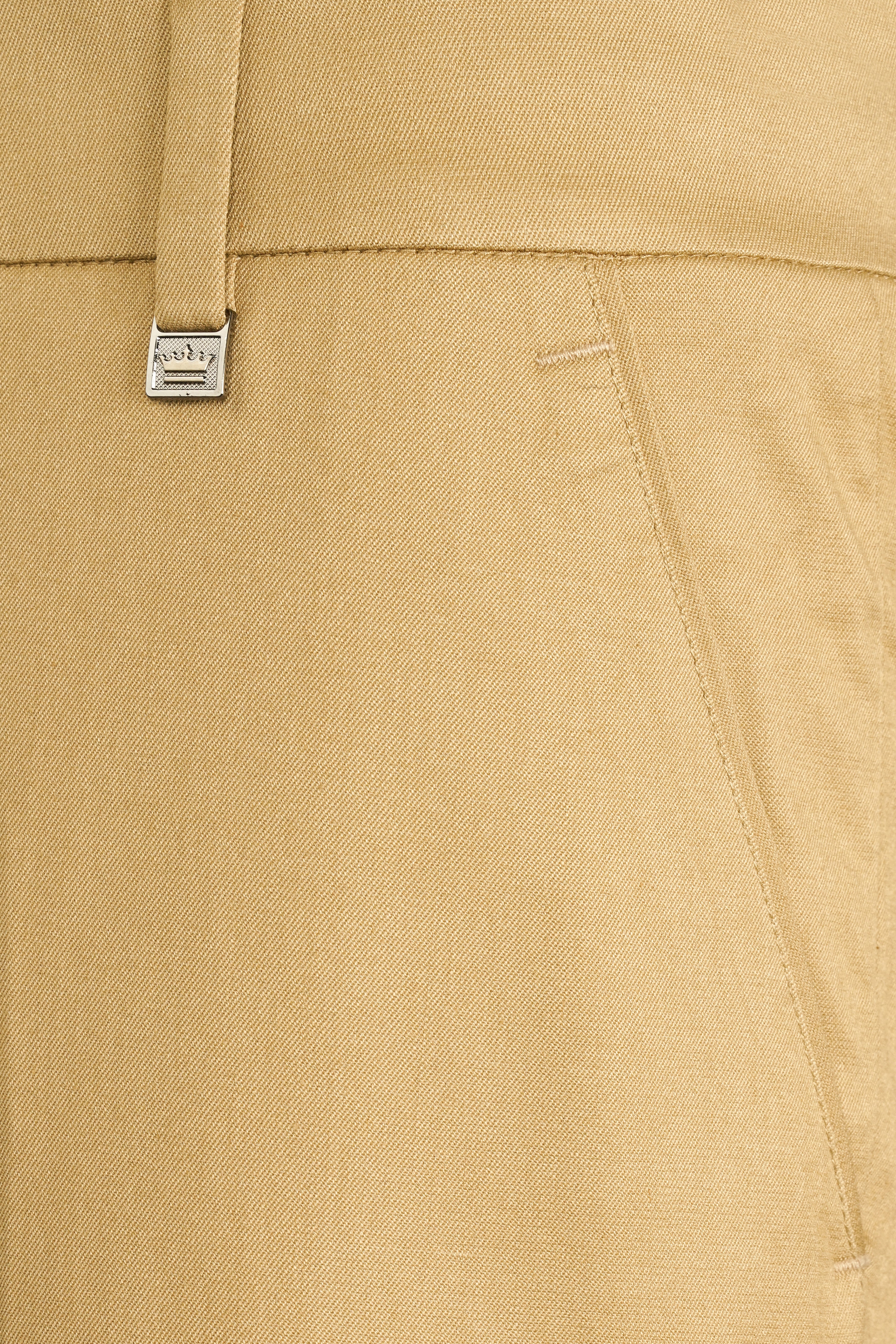 Twine Beige Wool Rich Pant