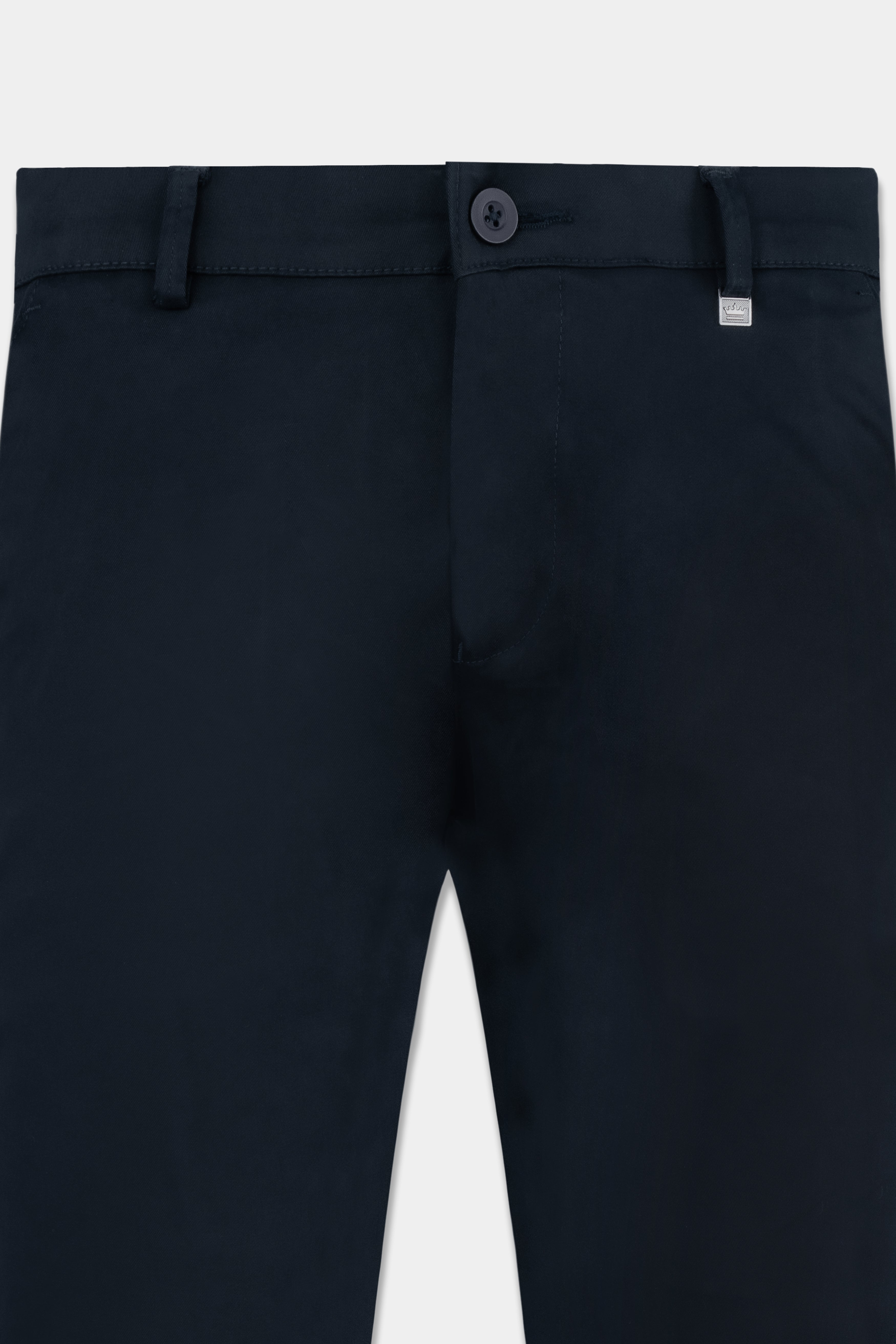Prussian Blue Premium Cotton Chinos Pant