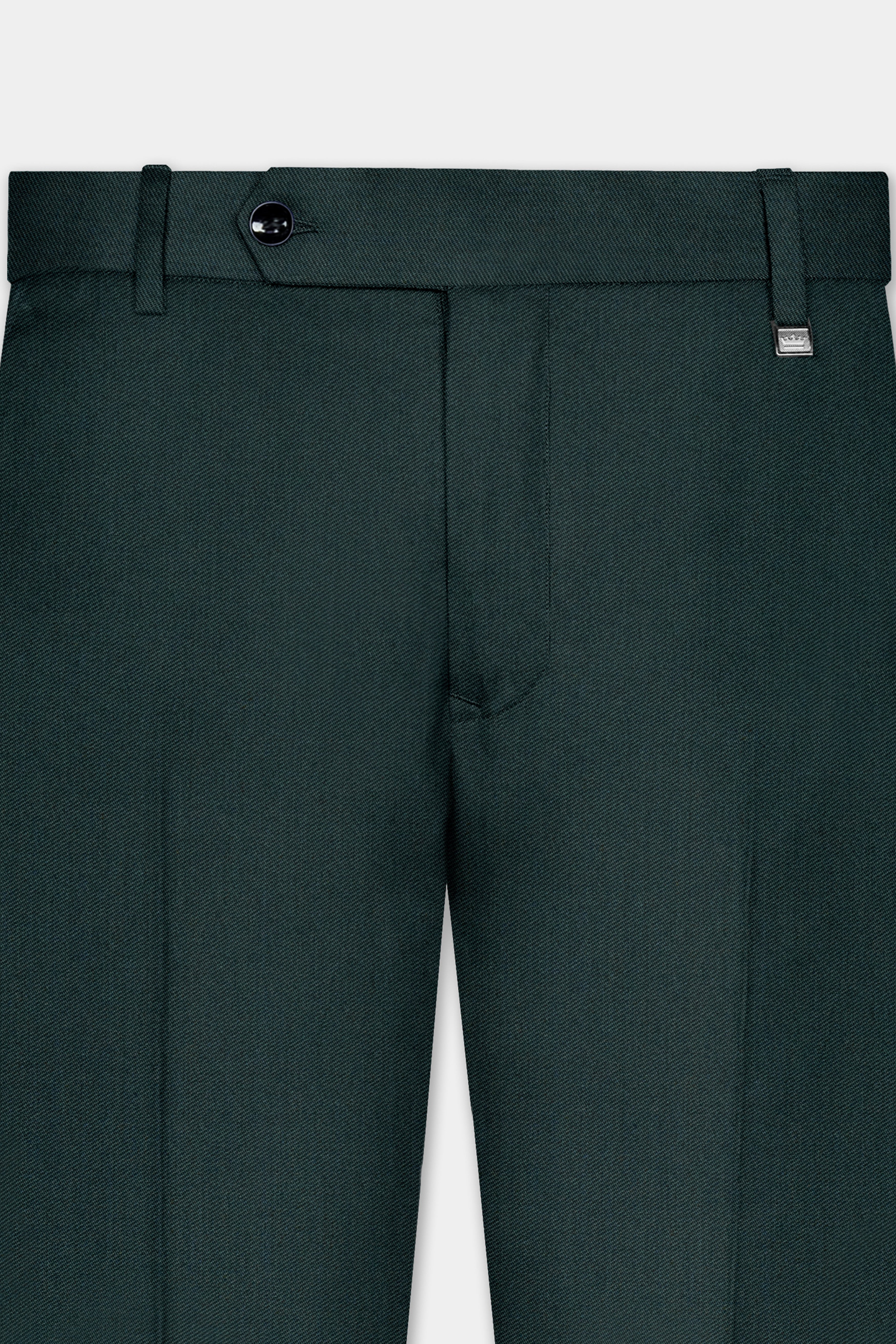 Timber Green Wool Rich Pant