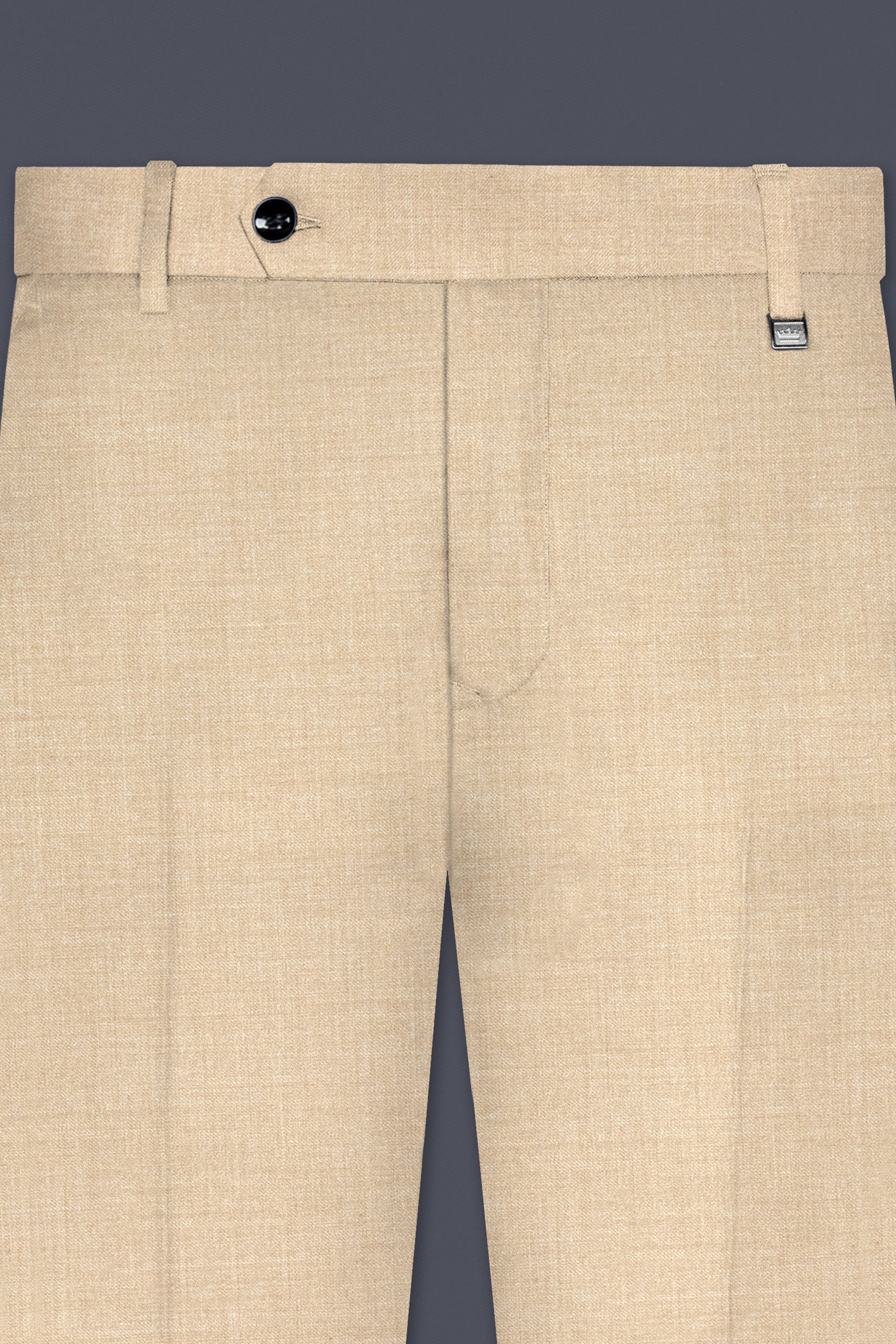 Vanilla Cream Wool Blend Pant