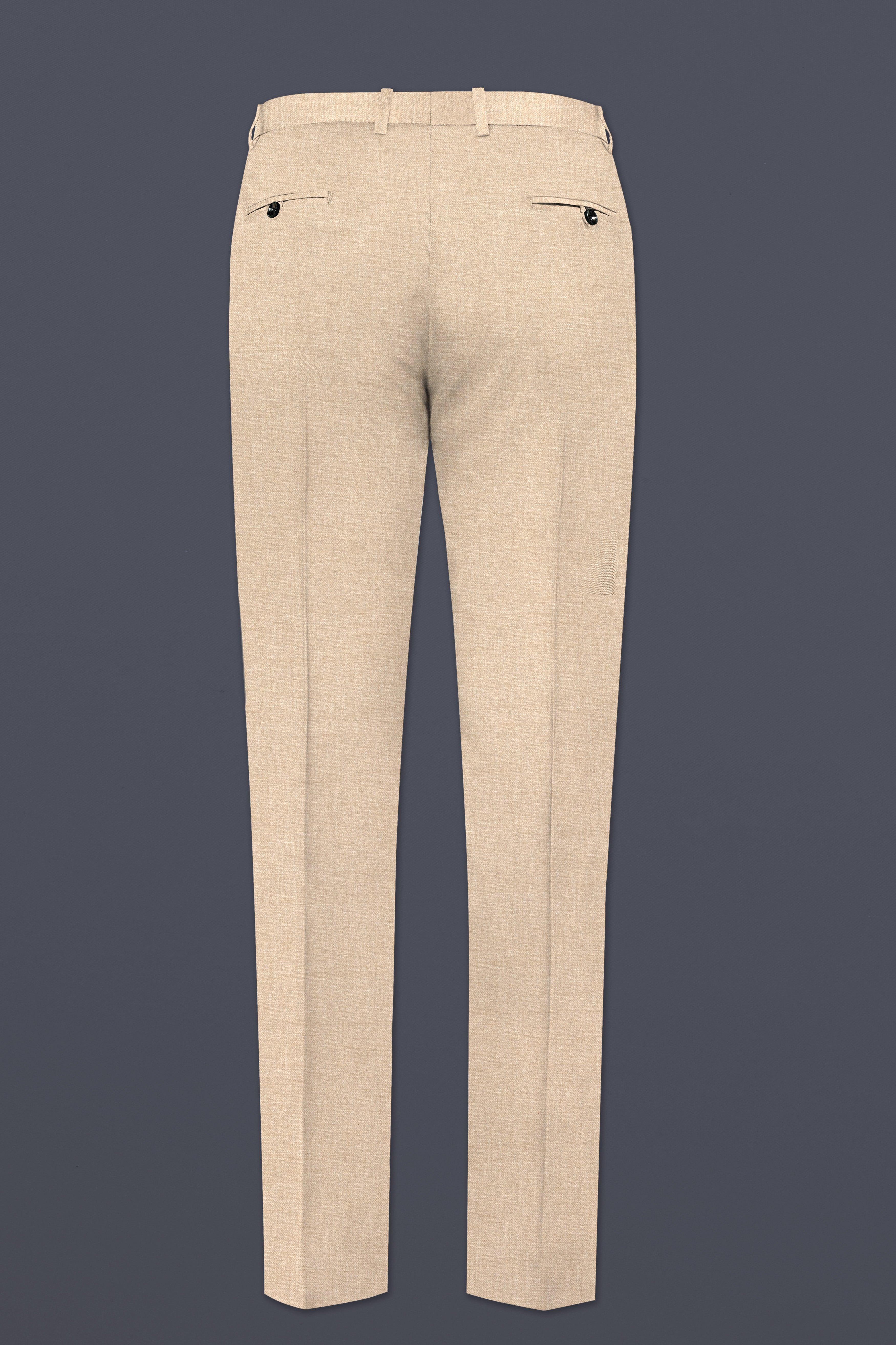 Vanilla Cream Wool Blend Pant