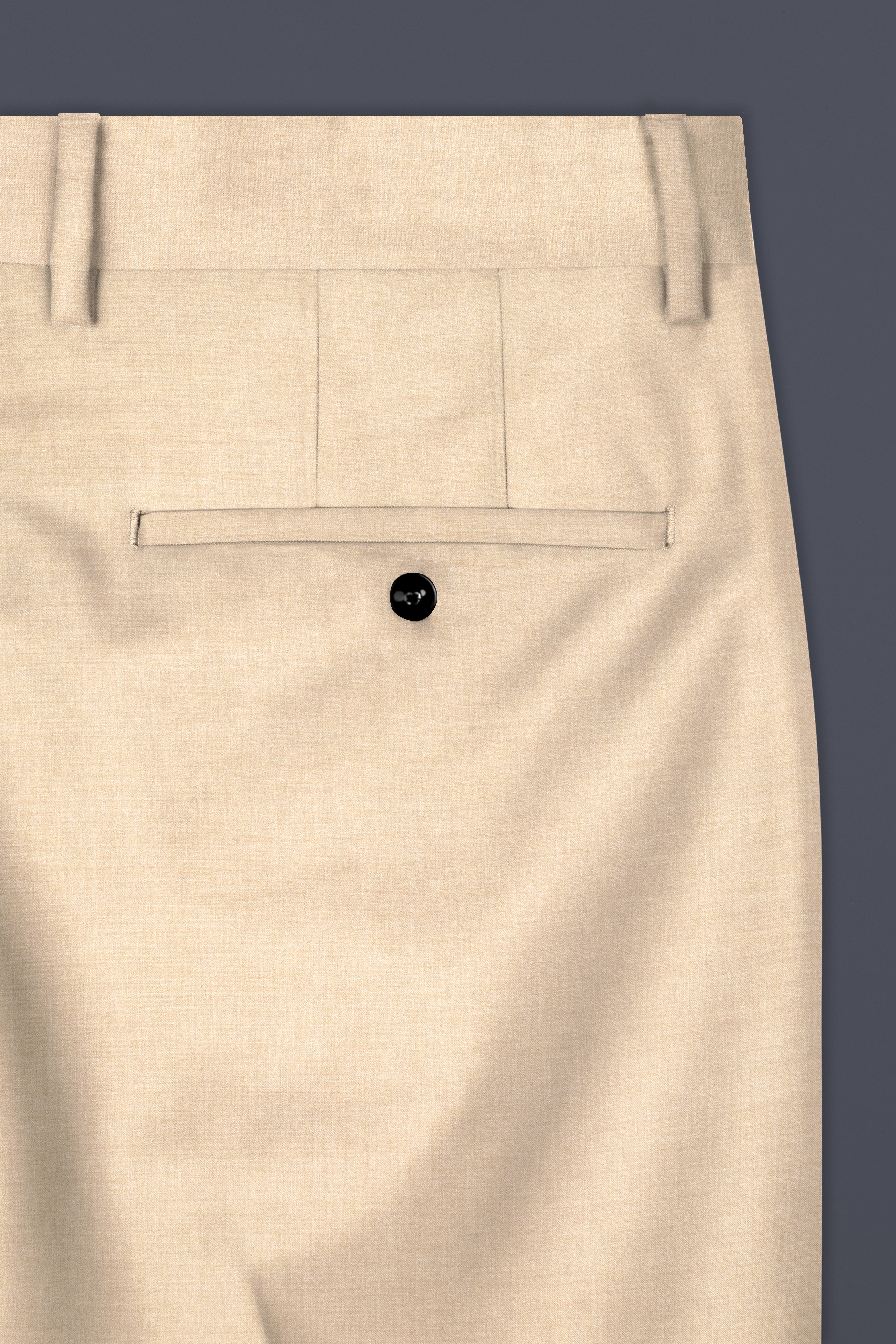 Vanilla Cream Wool Blend Pant