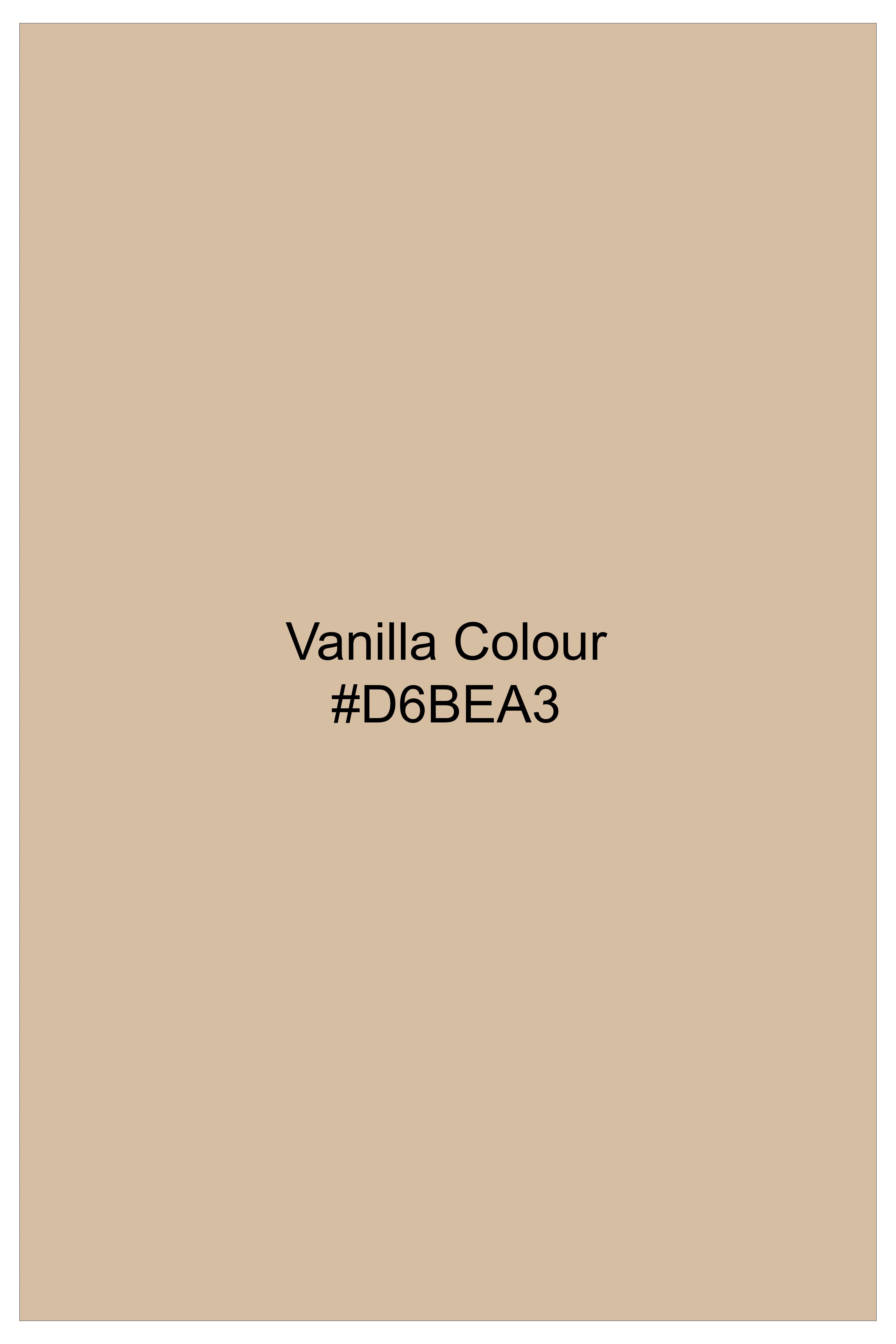 Vanilla Cream Wool Blend Pant