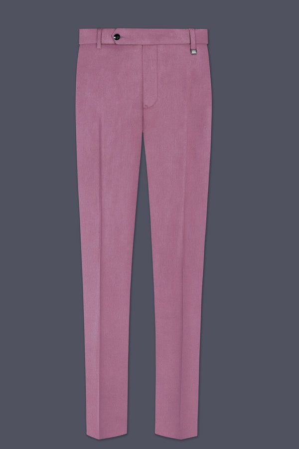 Velrosa-Turkish Rose Velvet Stretchable Waistband Pant