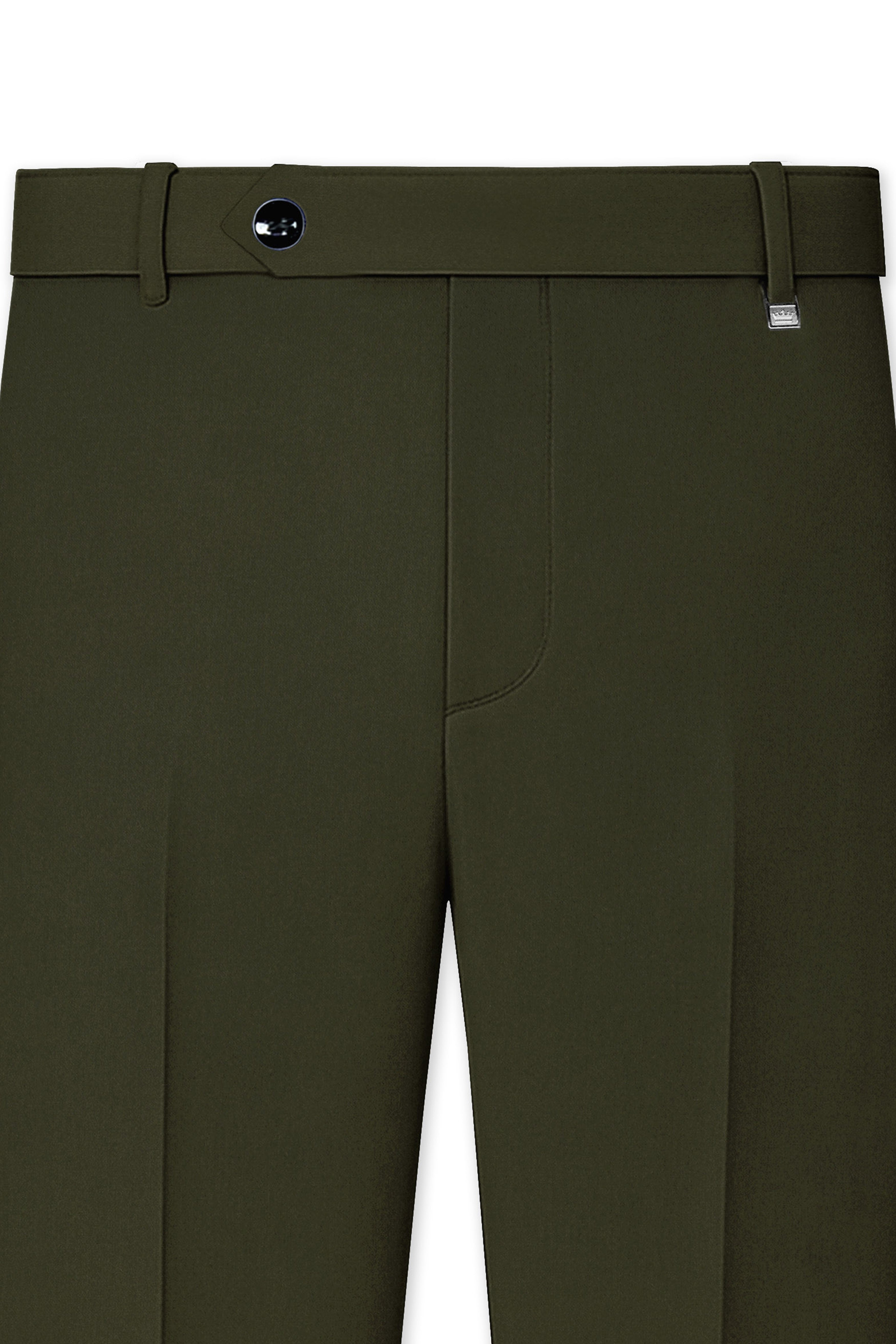 Virivell-Rangitoto Green Premium Cotton Stretchable Waistband Pant