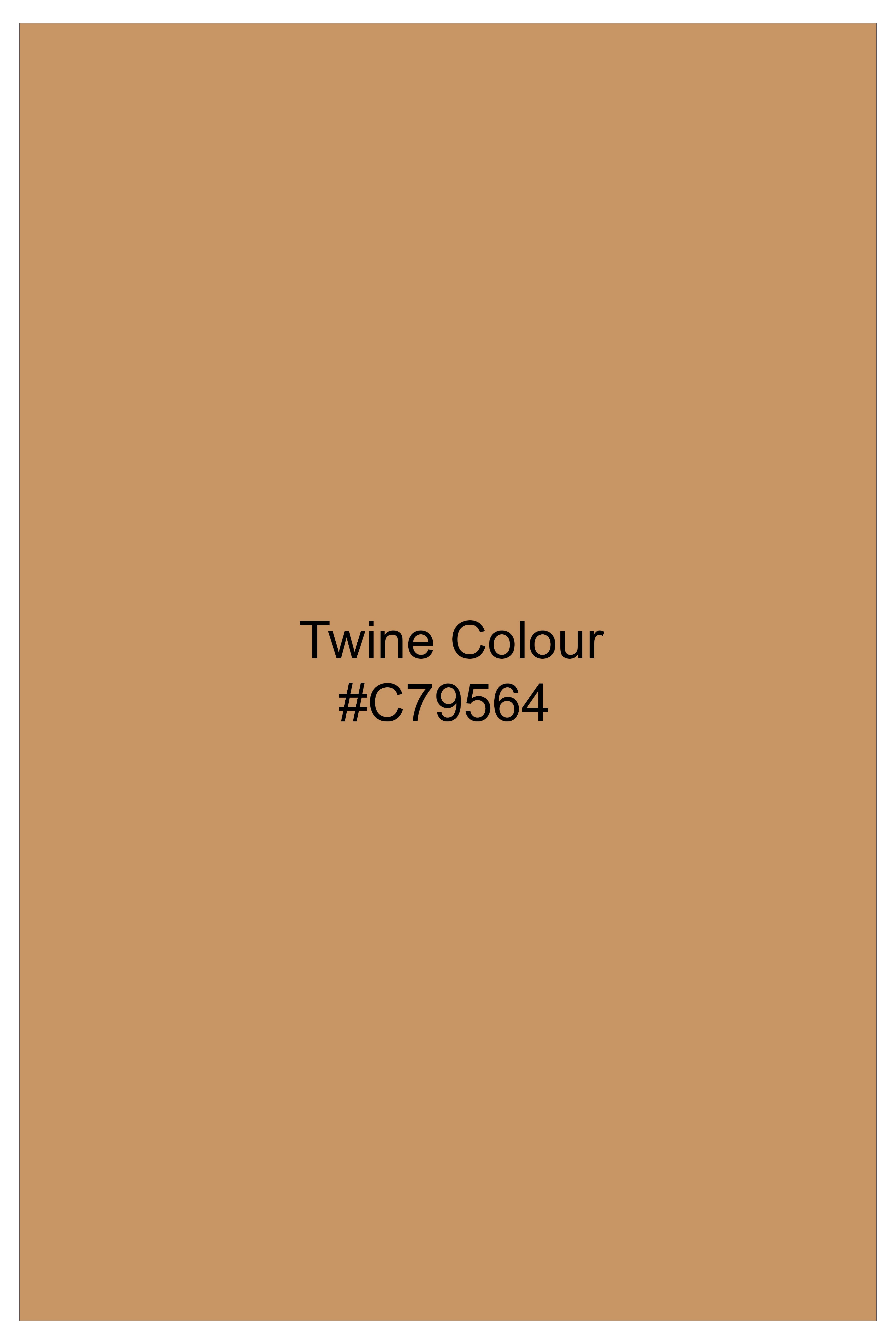 Arancio-Twine Orange Premium Cotton Stretchable Waistband Pant