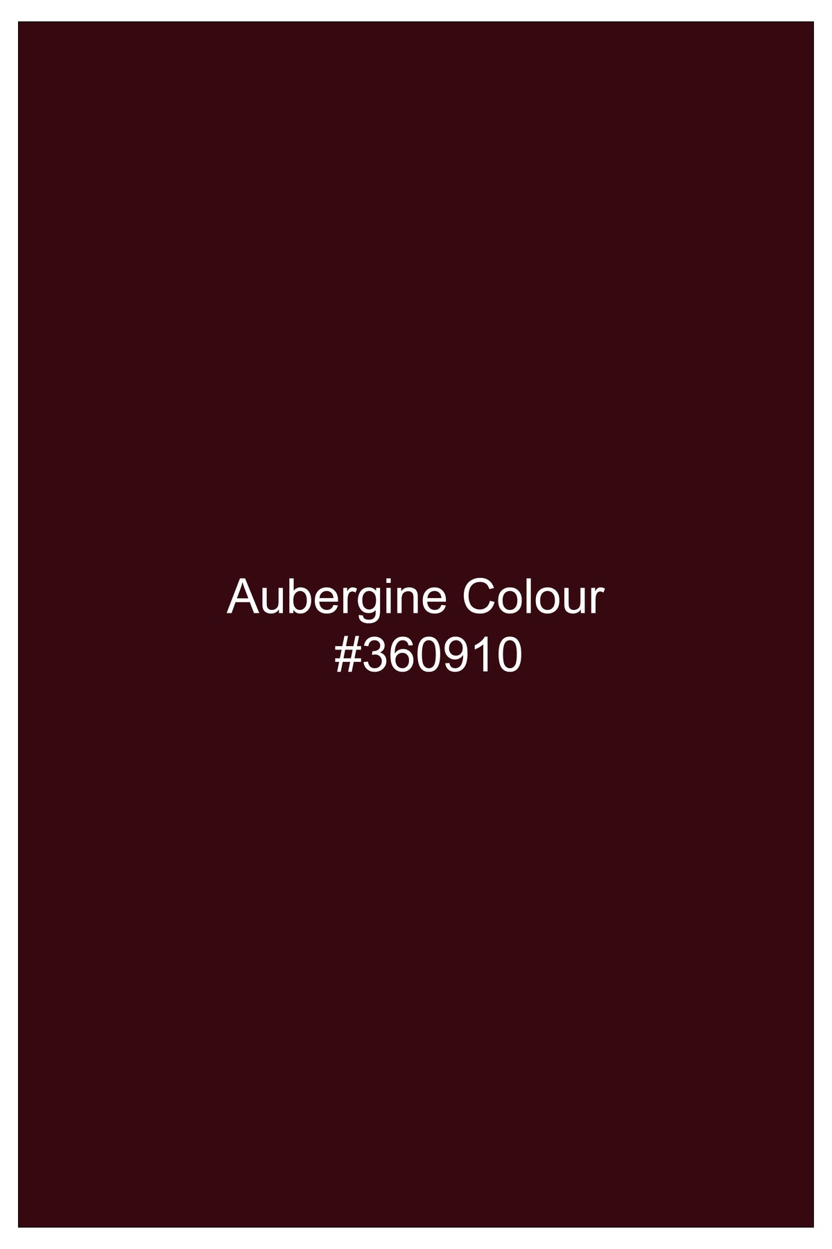 Aurelio-Aubergine Red Velvet Stretchable Waistband Pant