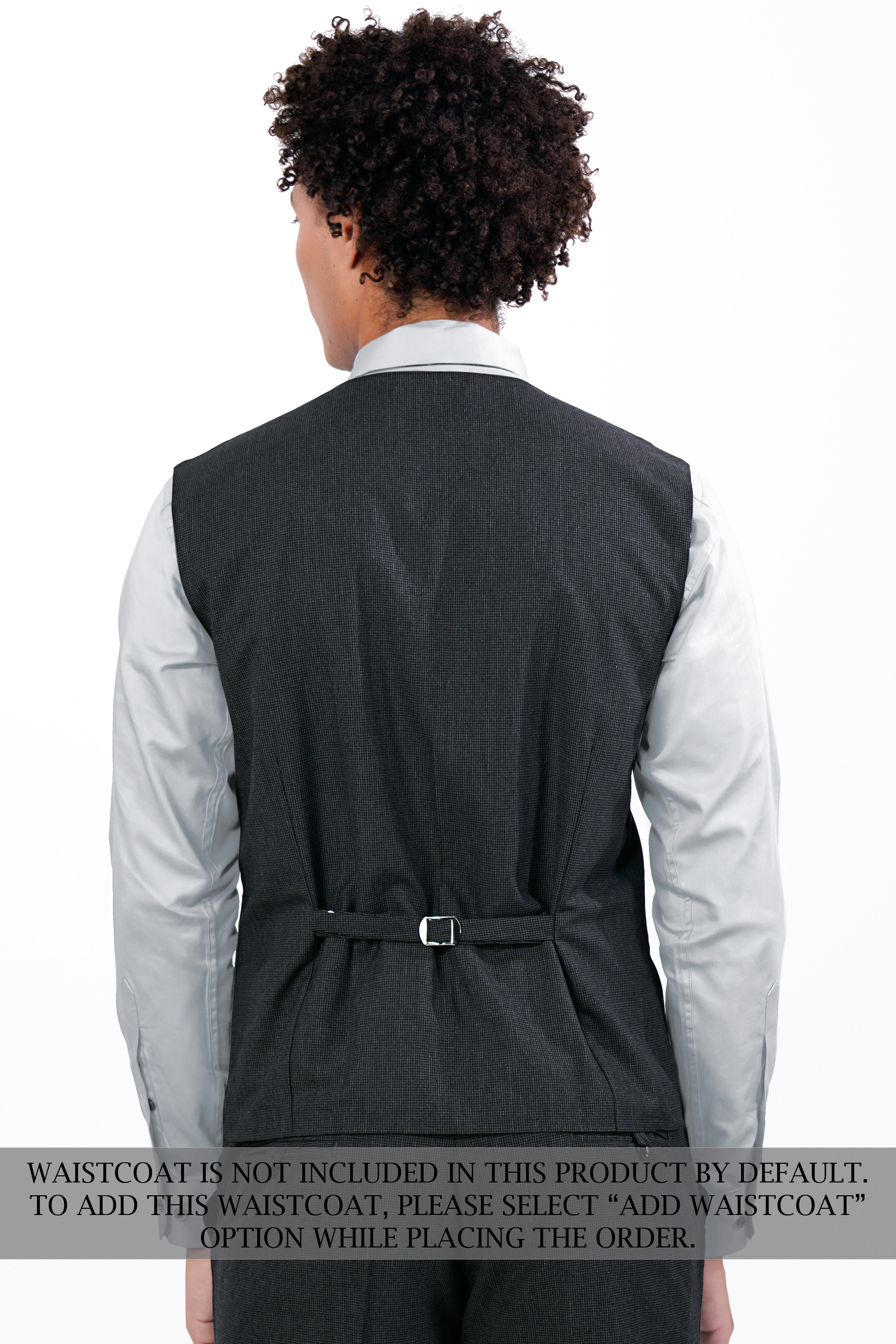 Capecod Gray Wool Rich Double Breasted Designer Overcoat With Pant