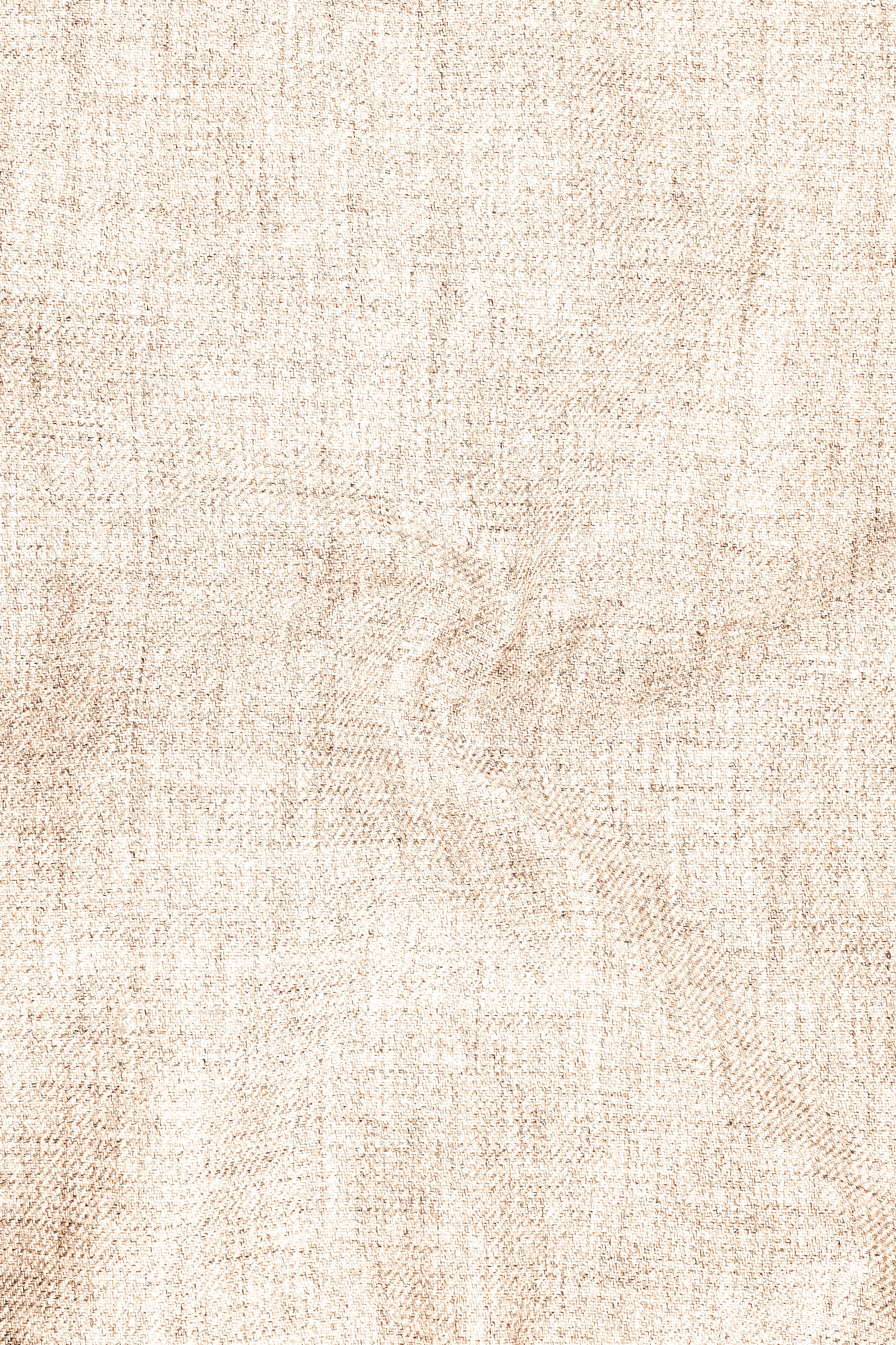 Velour-Derby Cream Textured Tweed Single Breasted Trench Coat With Pant