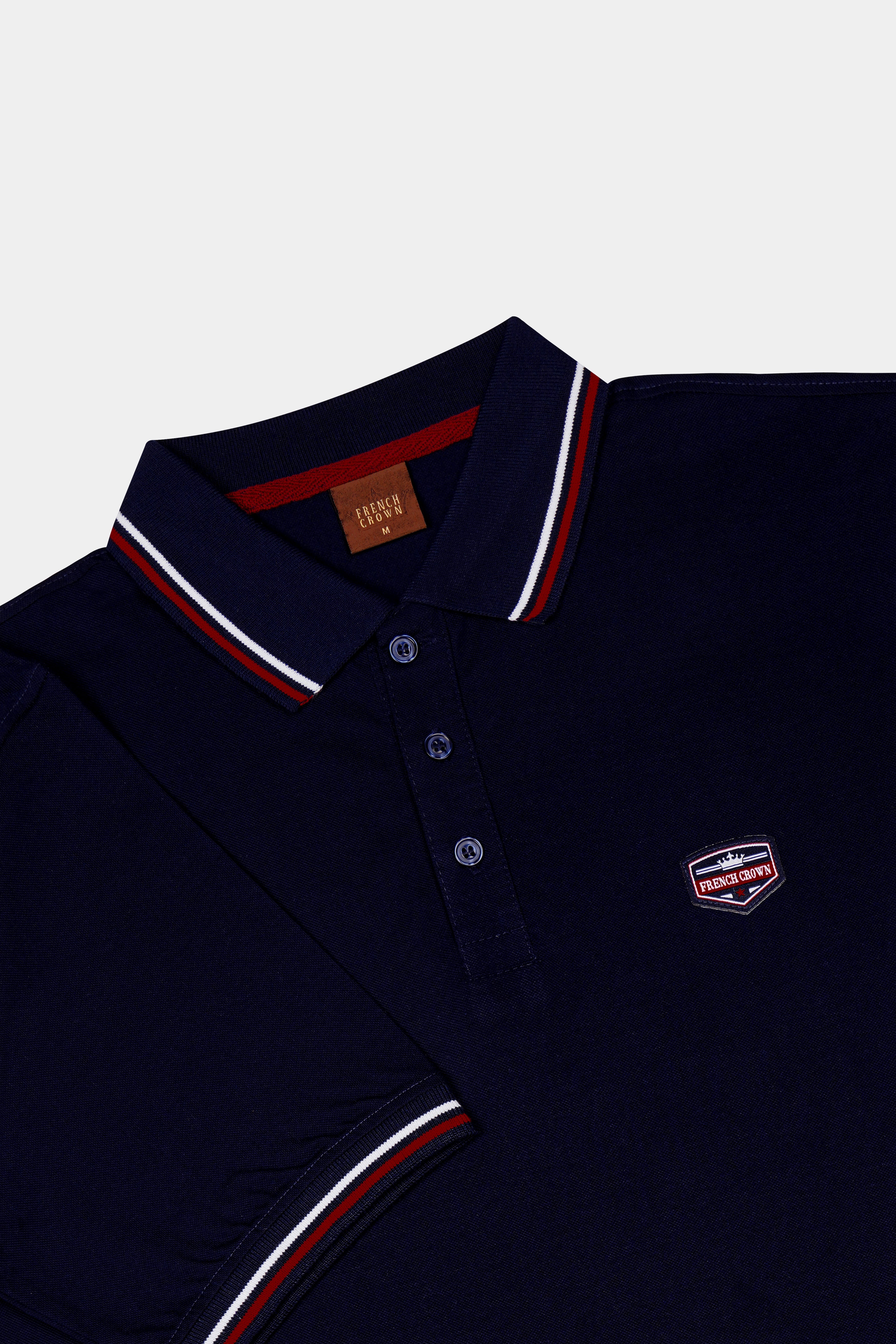 Nivoro-Jaguar Blue Premium Cotton Pique Polo