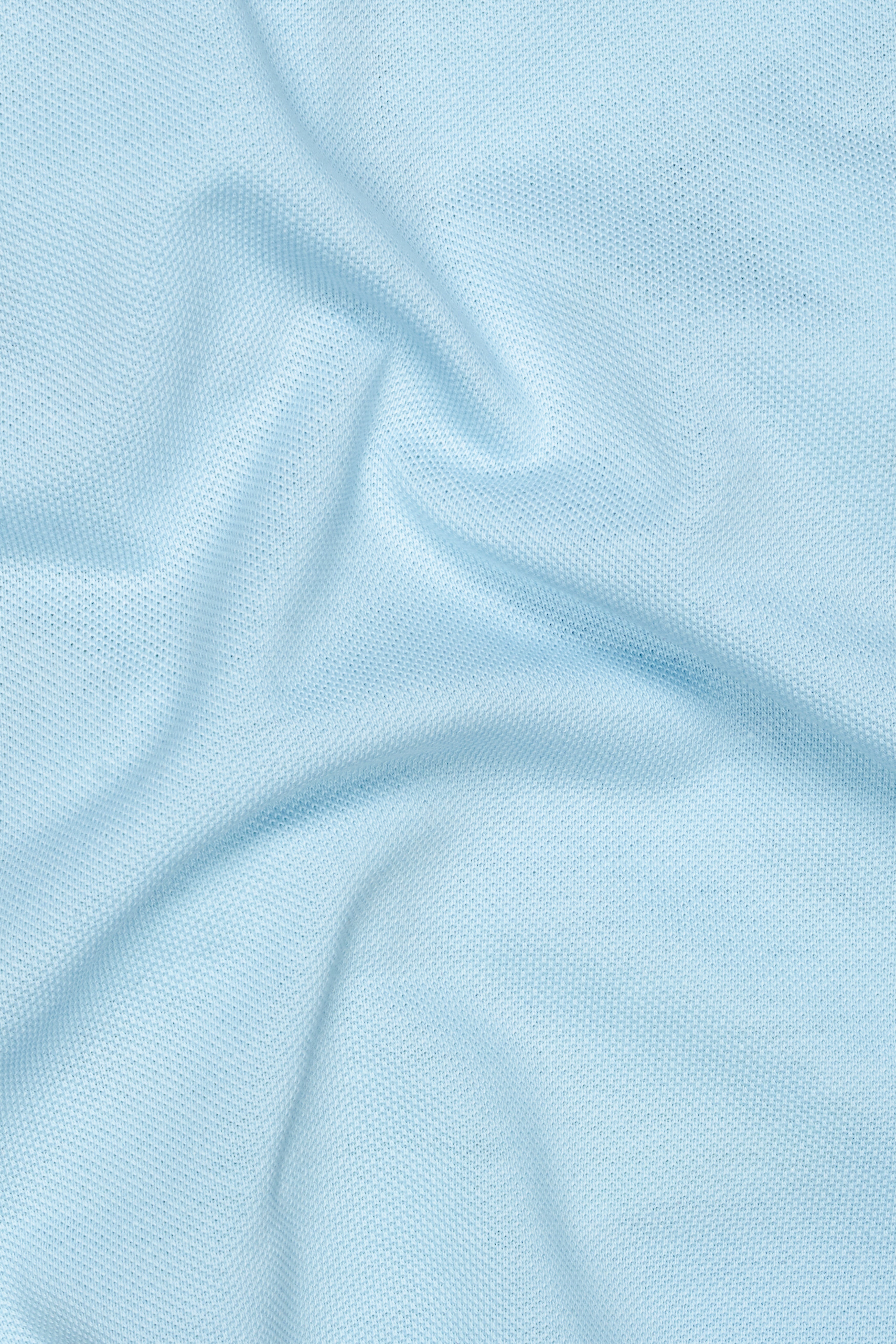 Spindle Blue Premium Cotton Round Neck Pique T-Shirt TS899-S, TS899-M, TS899-L, TS899-XL, TS899-XXL