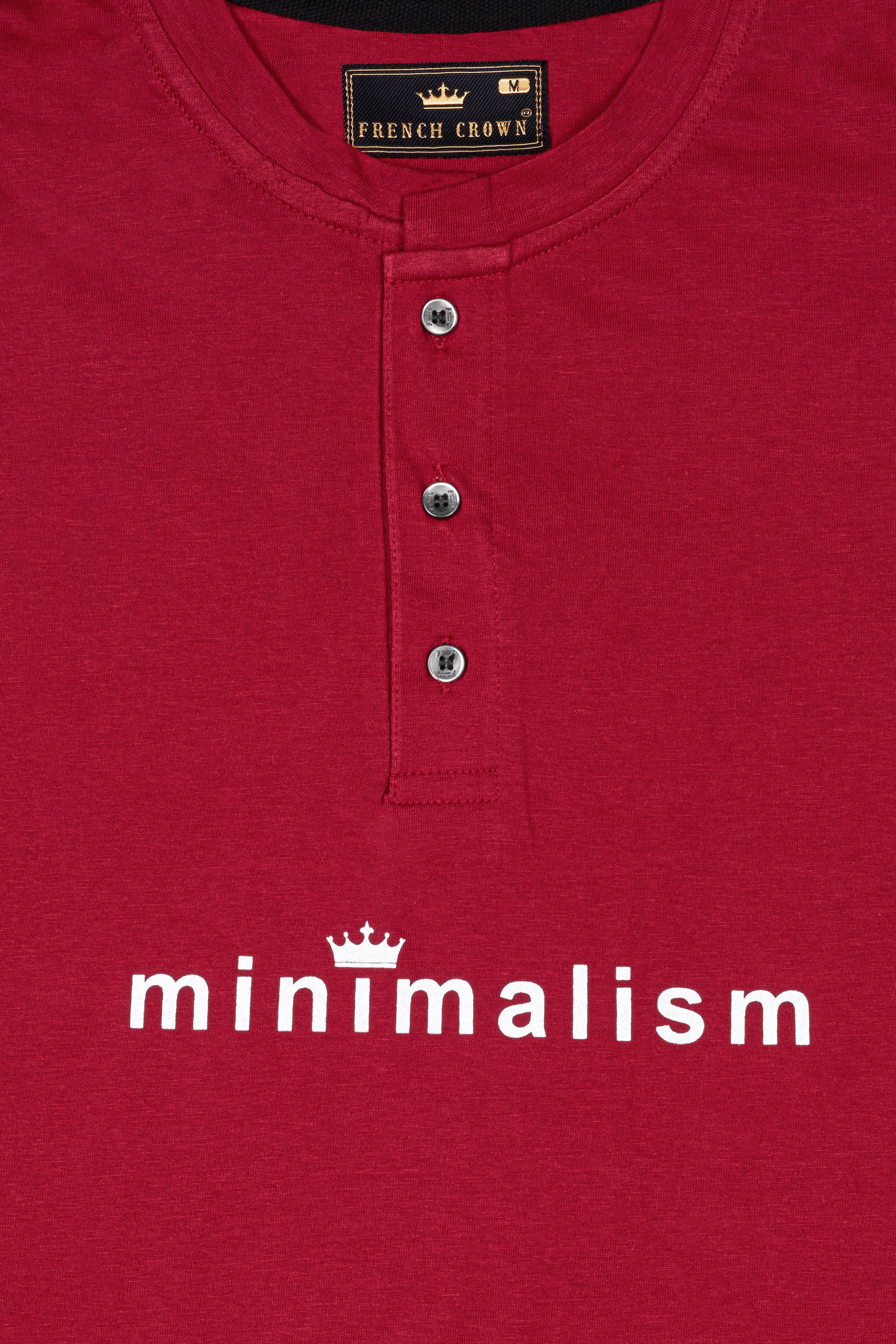 Monarch Red Premium Cotton Round Neck T-shirt TS918-S, TS918-M, TS918-L, TS918-XL, TS918-XXL