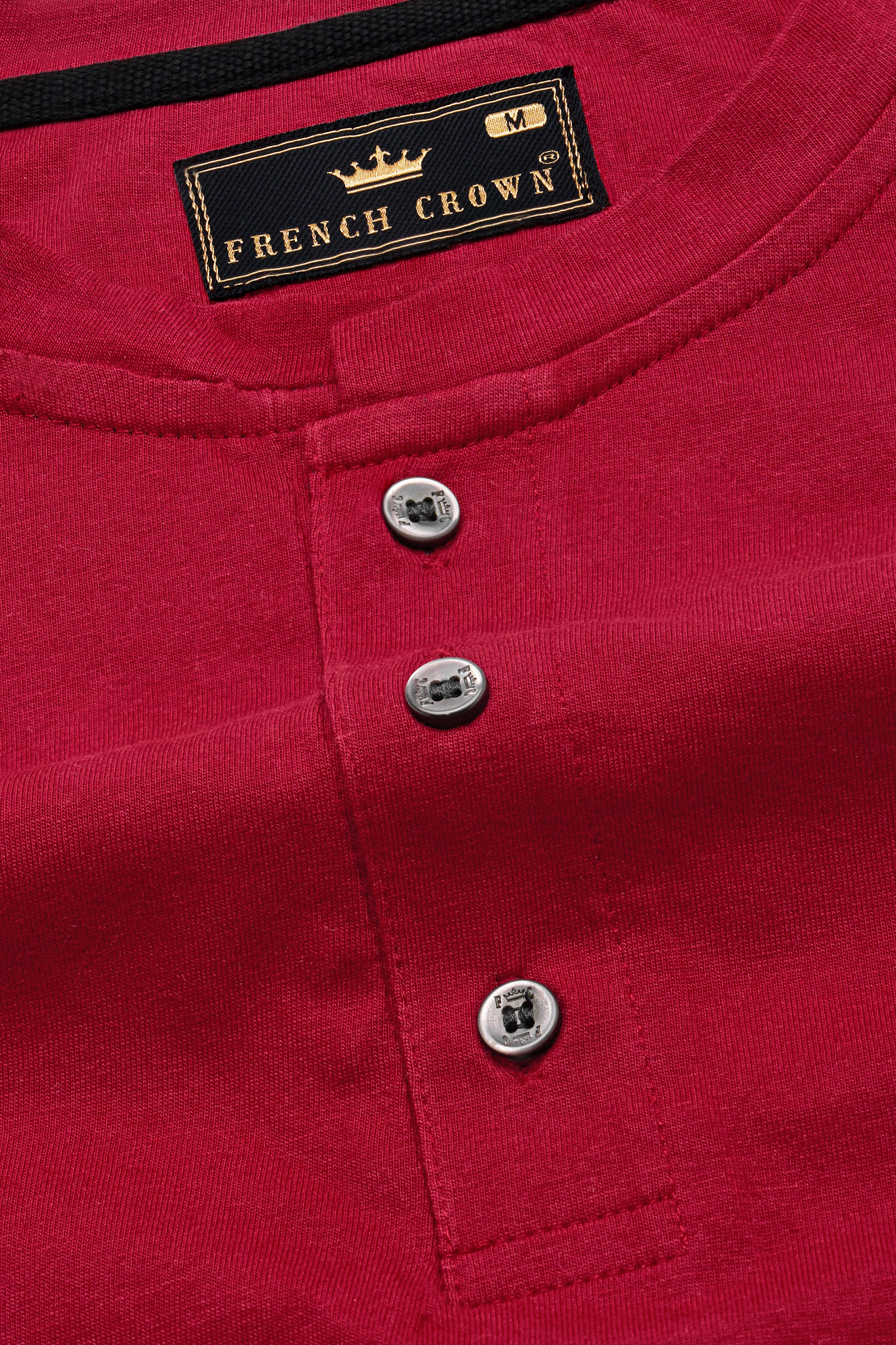 Monarch Red Premium Cotton Round Neck T-shirt TS918-S, TS918-M, TS918-L, TS918-XL, TS918-XXL