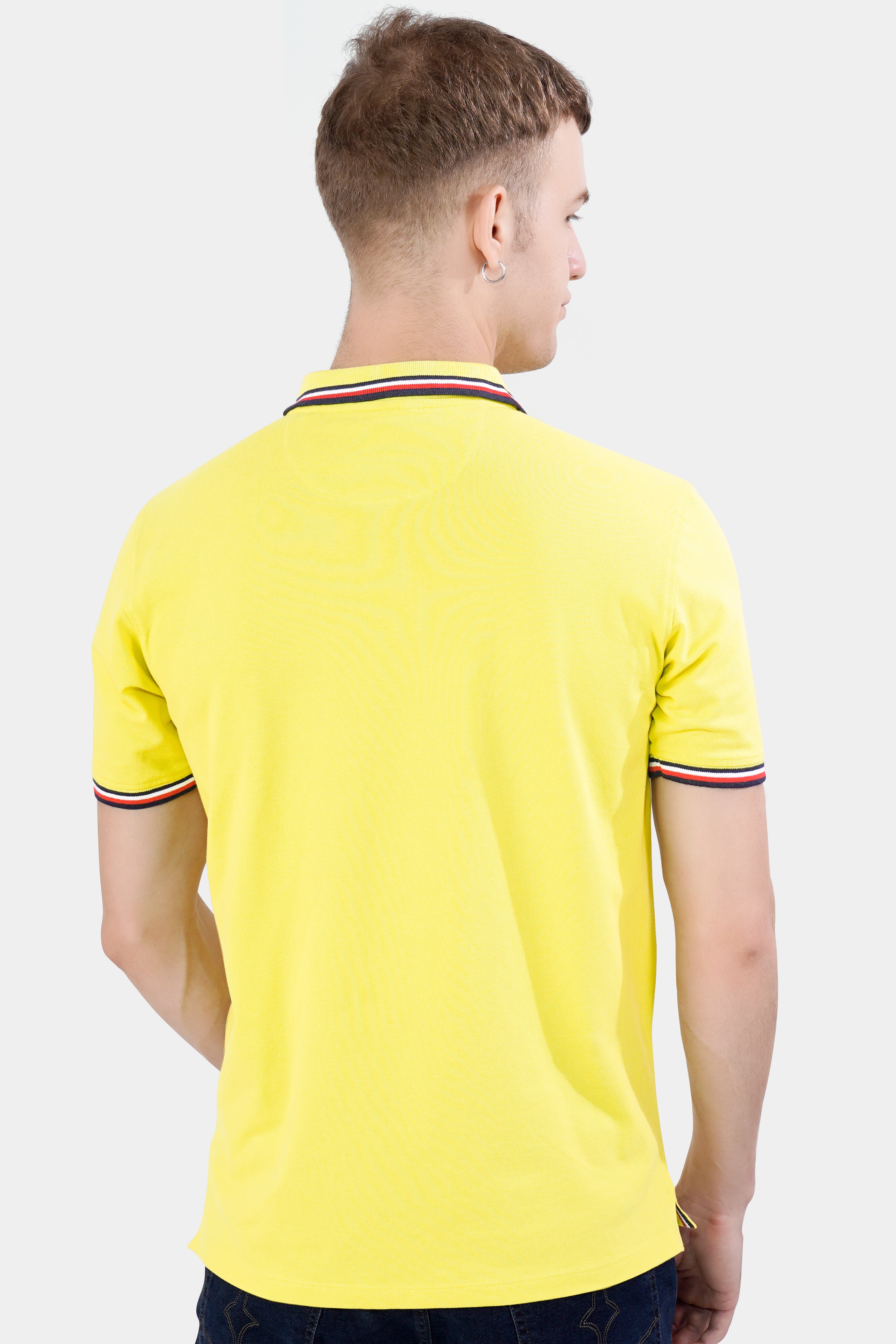 Sahara Sand Yellow Premium Cotton Pique Polo TS936-S, TS936-M, TS936-L, TS936-XL, TS936-XXL