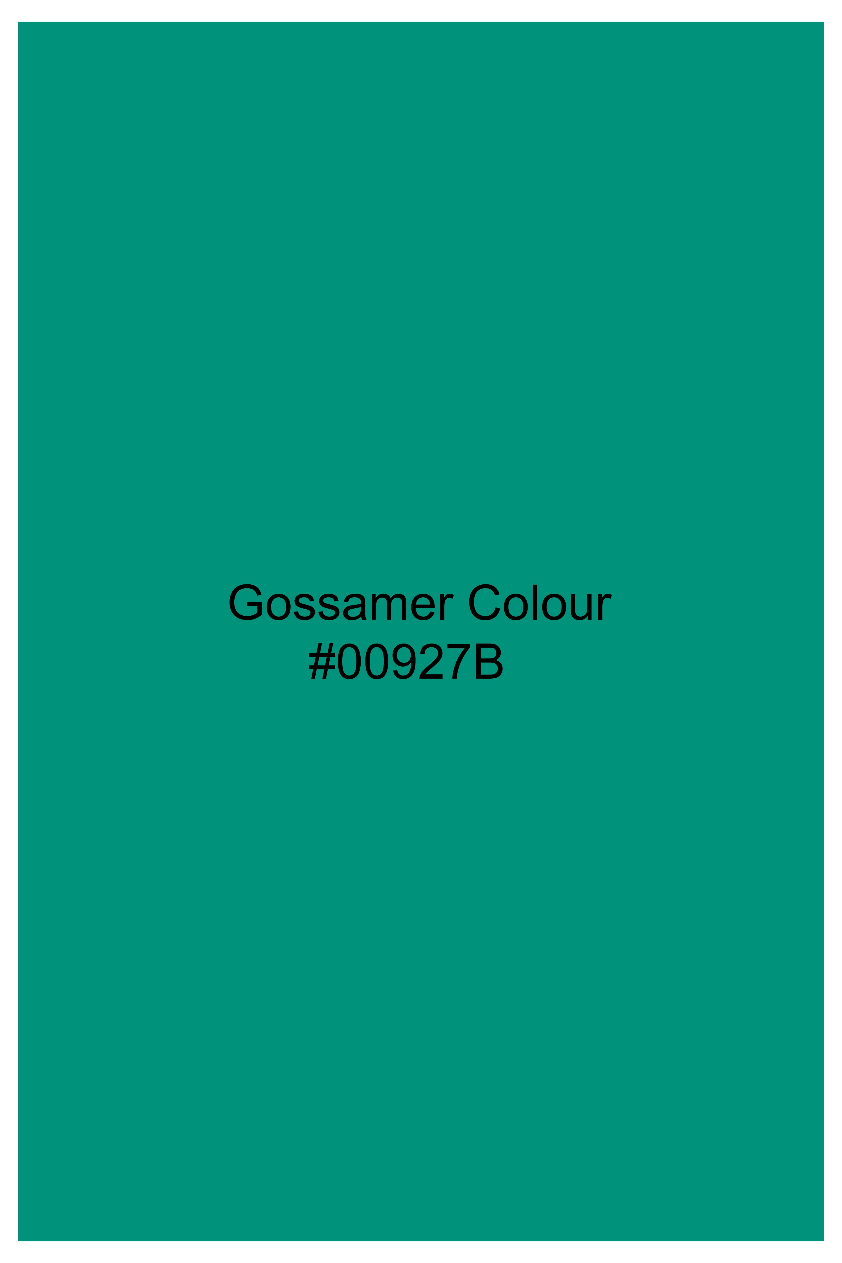 Gossamer Green Printed Premium Cotton T-shirt TS005-W015-RPRT78-S, TS005-W015-RPRT78-M, TS005-W015-RPRT78-L, TS005-W015-RPRT78-XL, TS005-W015-RPRT78-XXL