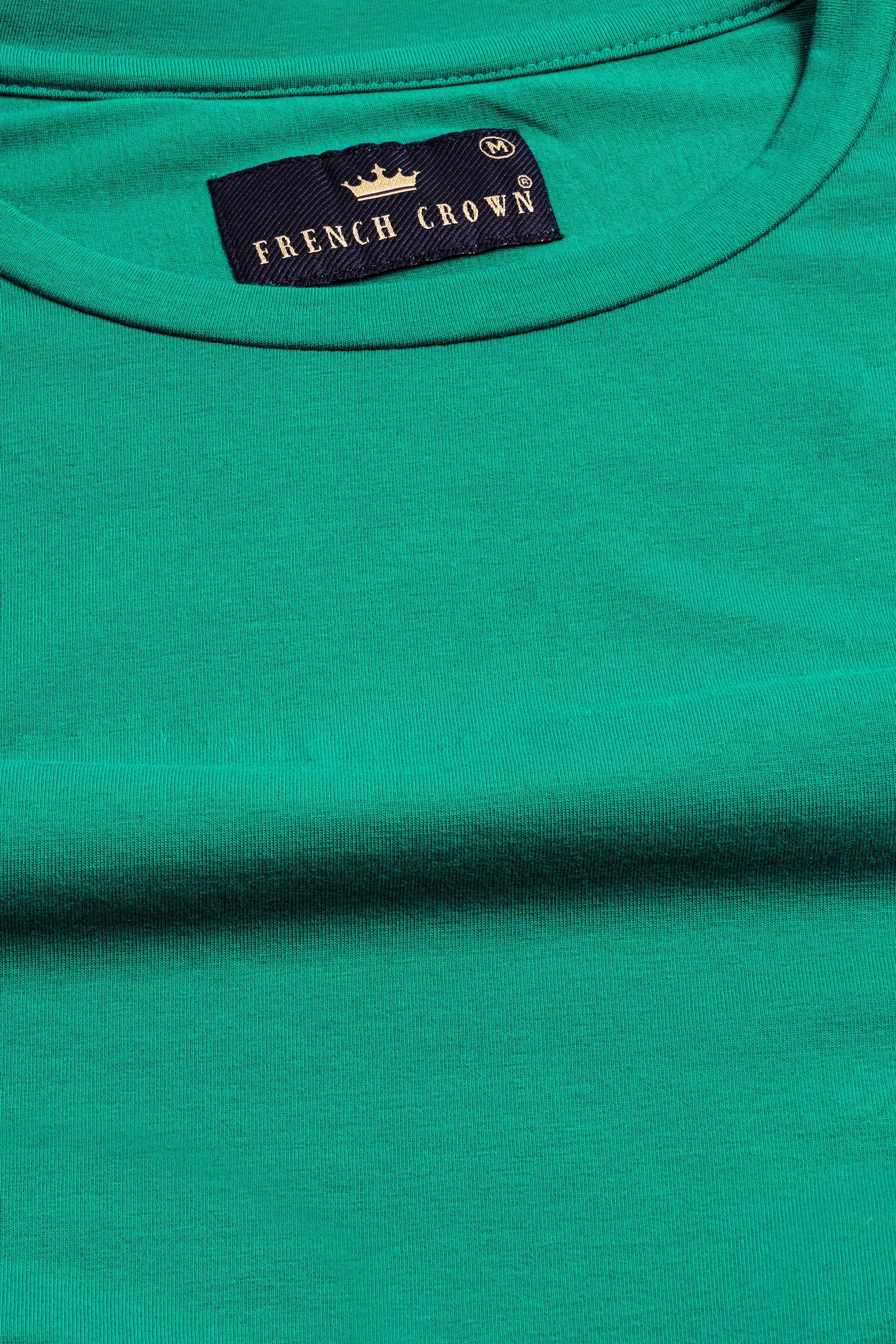 Gossamer Green Hand Painted Premium Cotton T-shirt TS005-W016-ART-S, TS005-W016-ART-M, TS005-W016-ART-L, TS005-W016-ART-XL, TS005-W016-ART-XXL