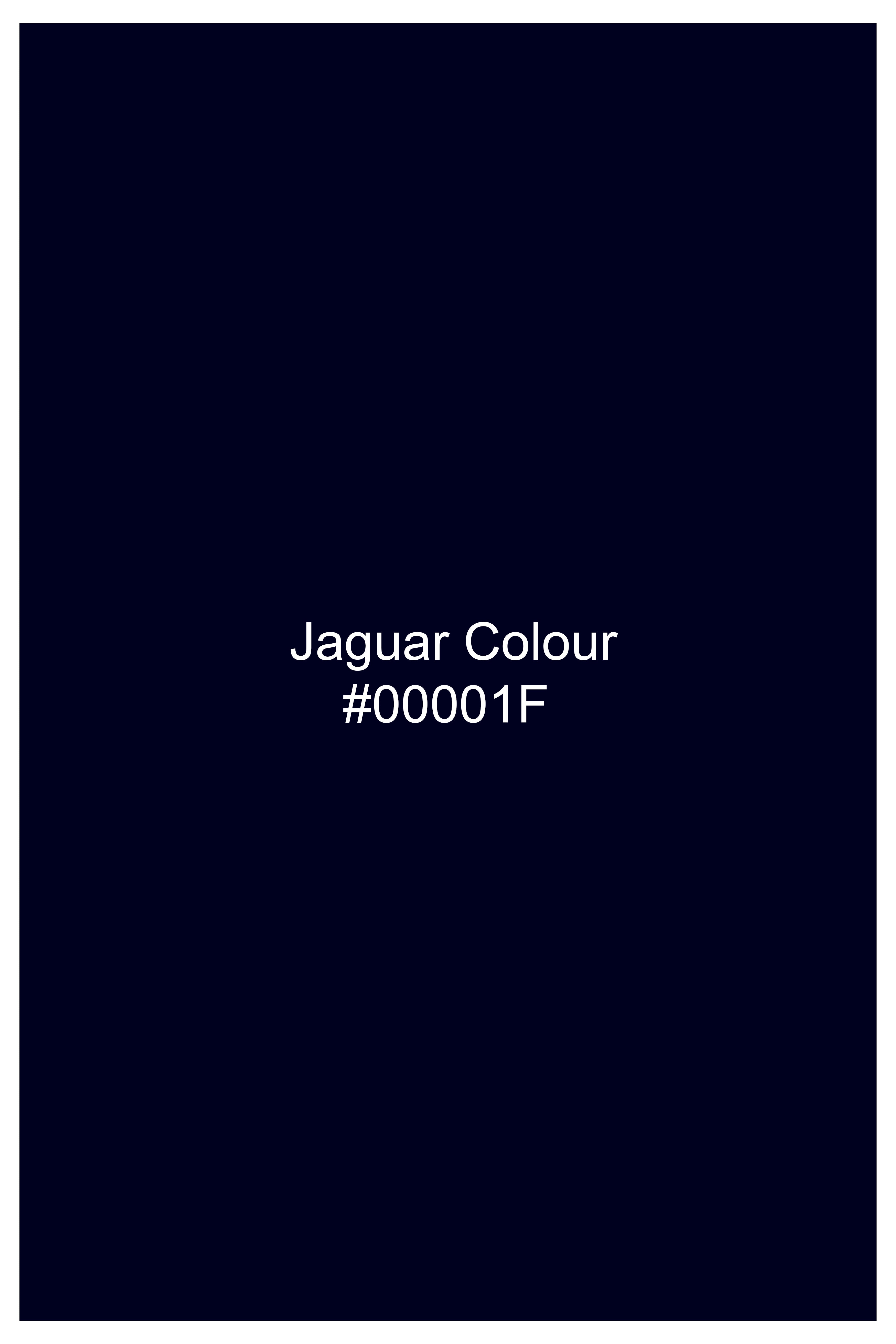 Nivoro-Jaguar Blue Premium Cotton Pique Polo