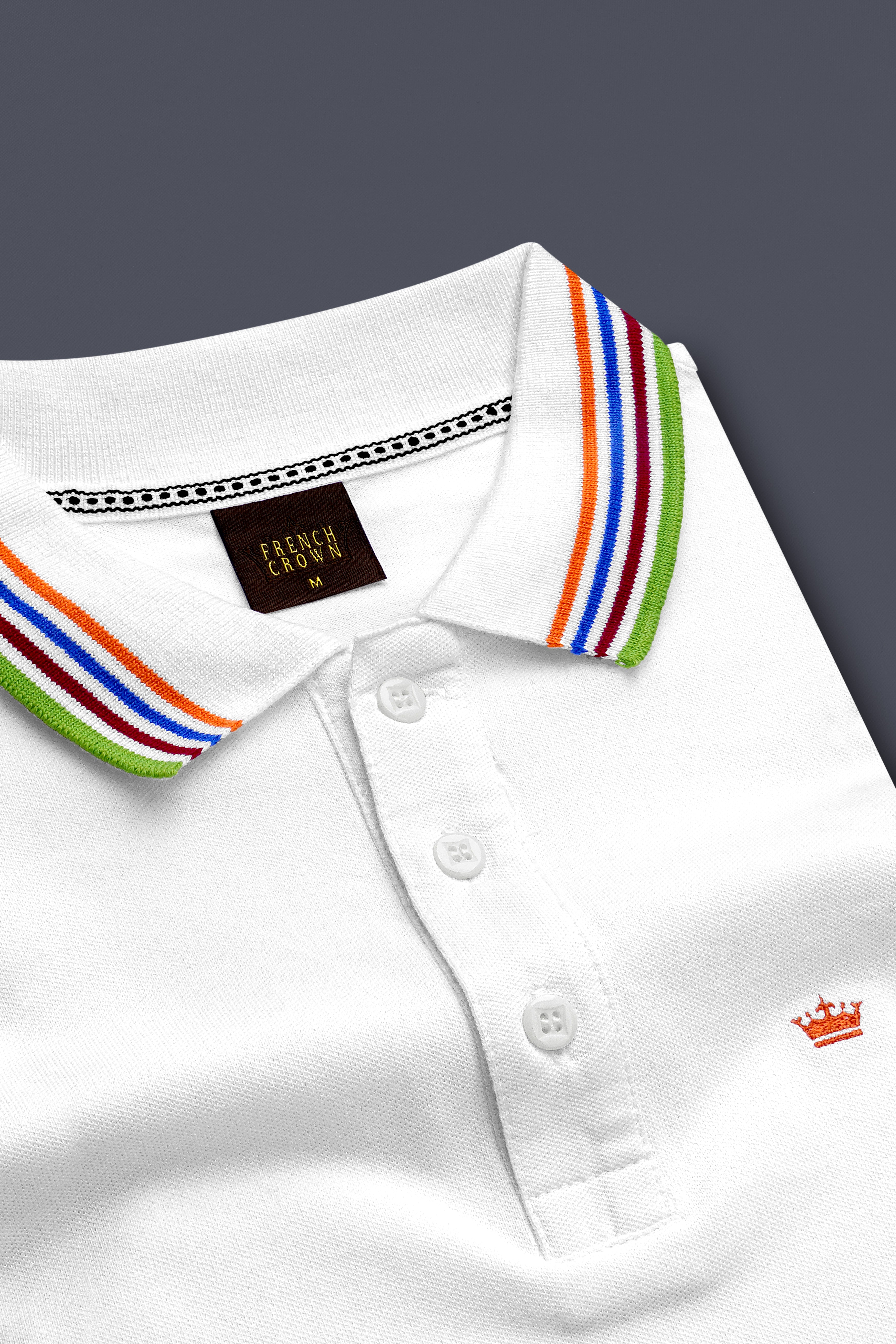 Alvoro-Bright White Super Soft Premium Cotton Pique Polo