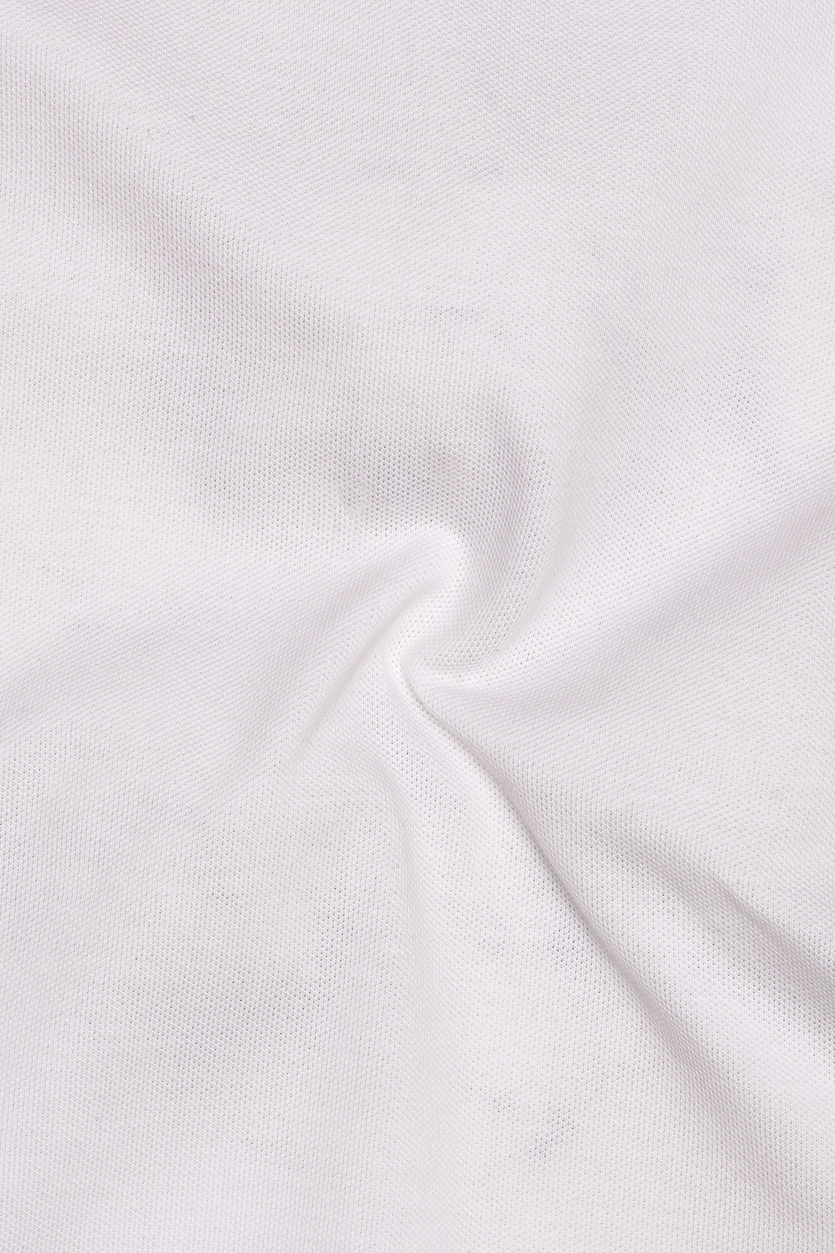 Candoro-Bright White Super Soft Premium Cotton Pique Polo