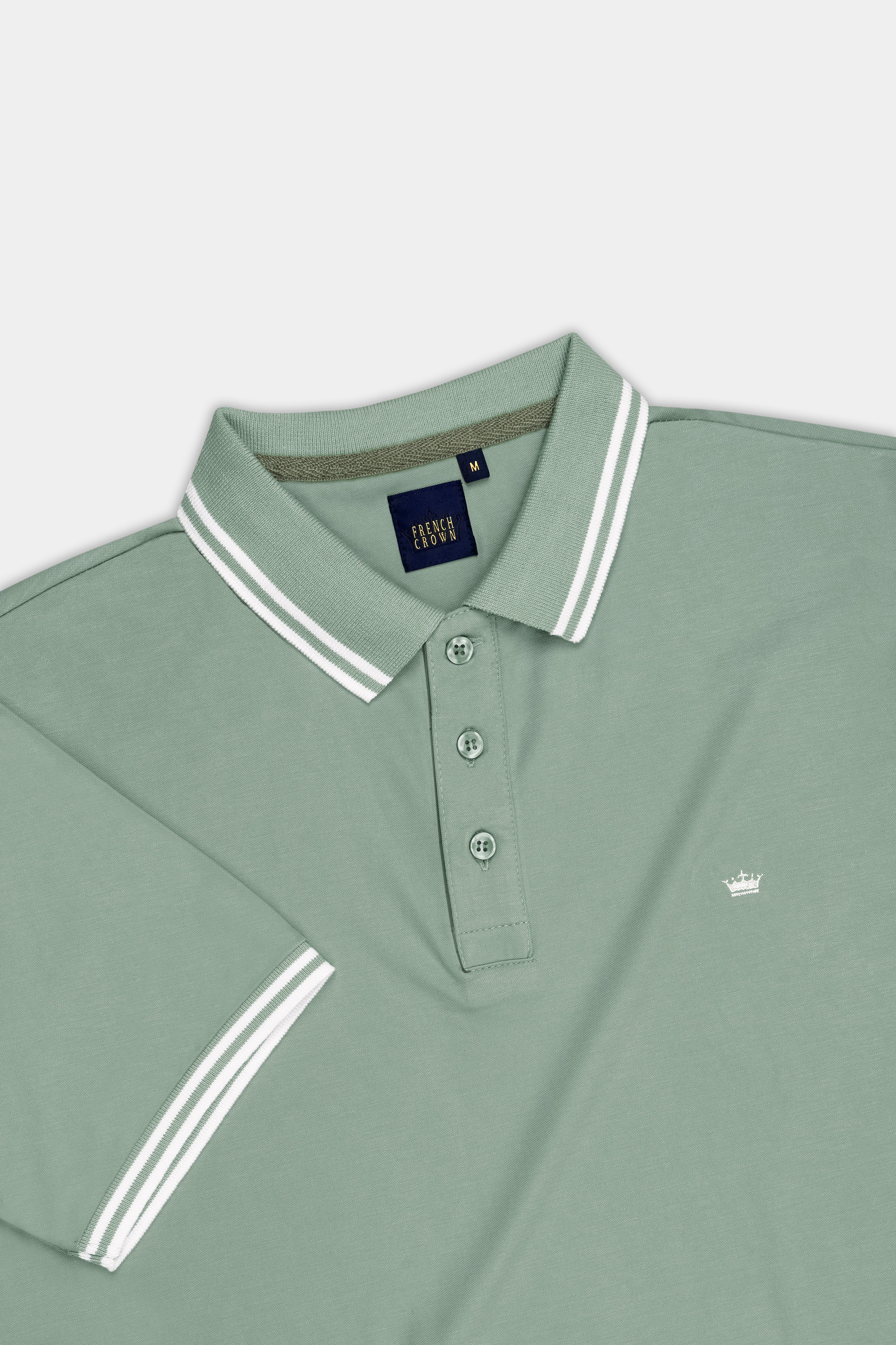 Spanish Green Premium Cotton Pique Polo