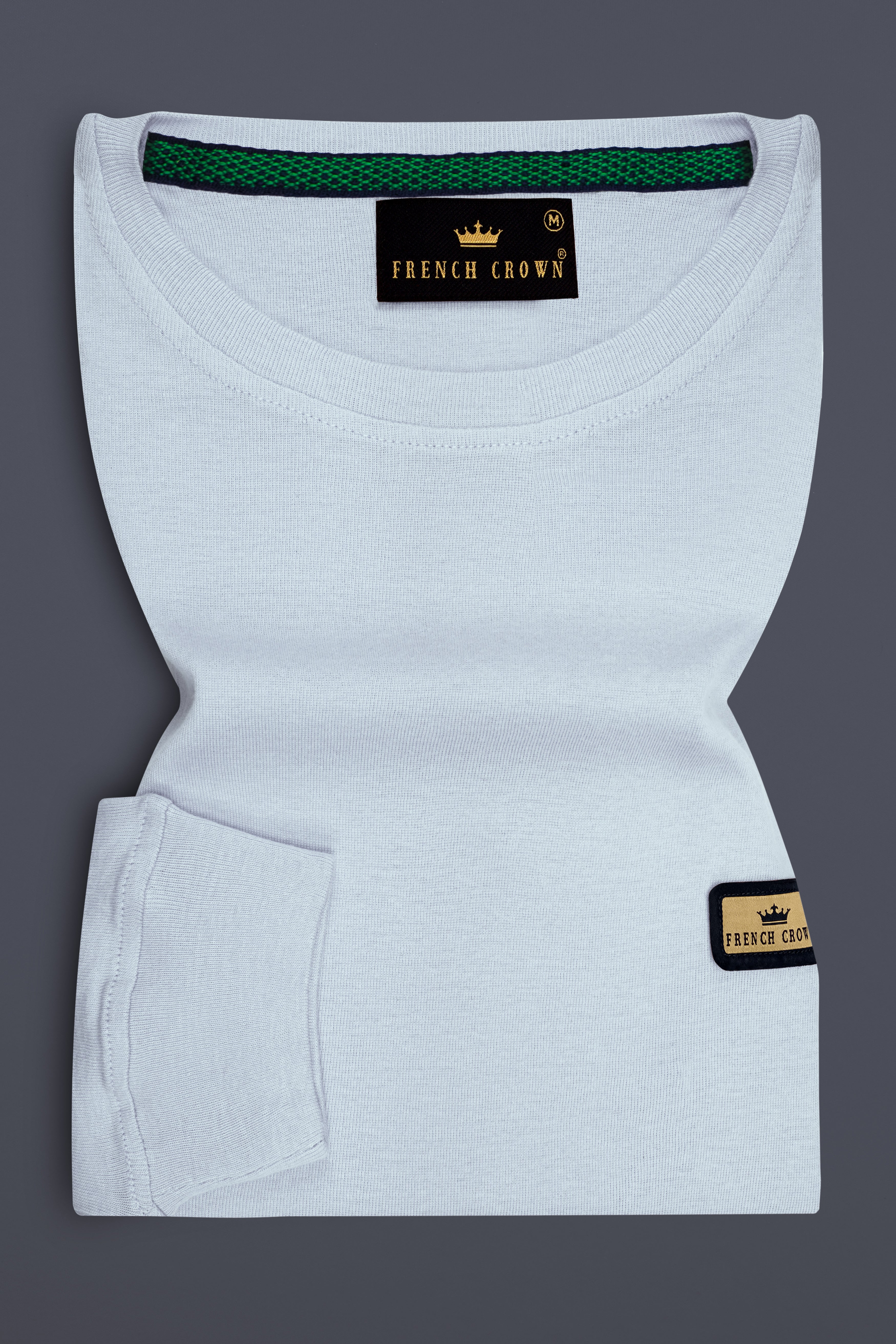 Pattents Blue Full Sleeve Premium Cotton Jersey Sweatshirt