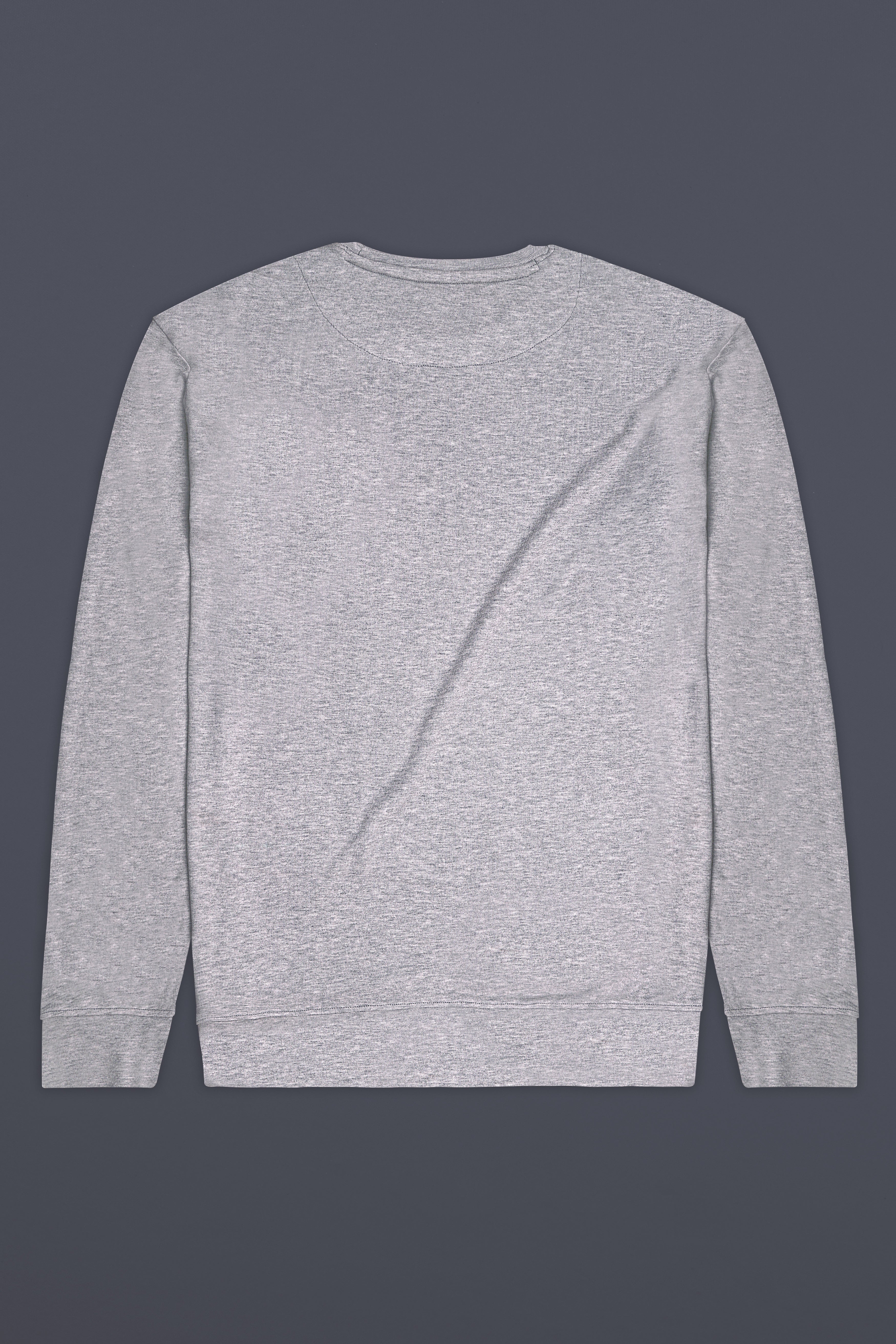 Celeste Grey Full Sleeve Premium Cotton Jersey Sweatshirt