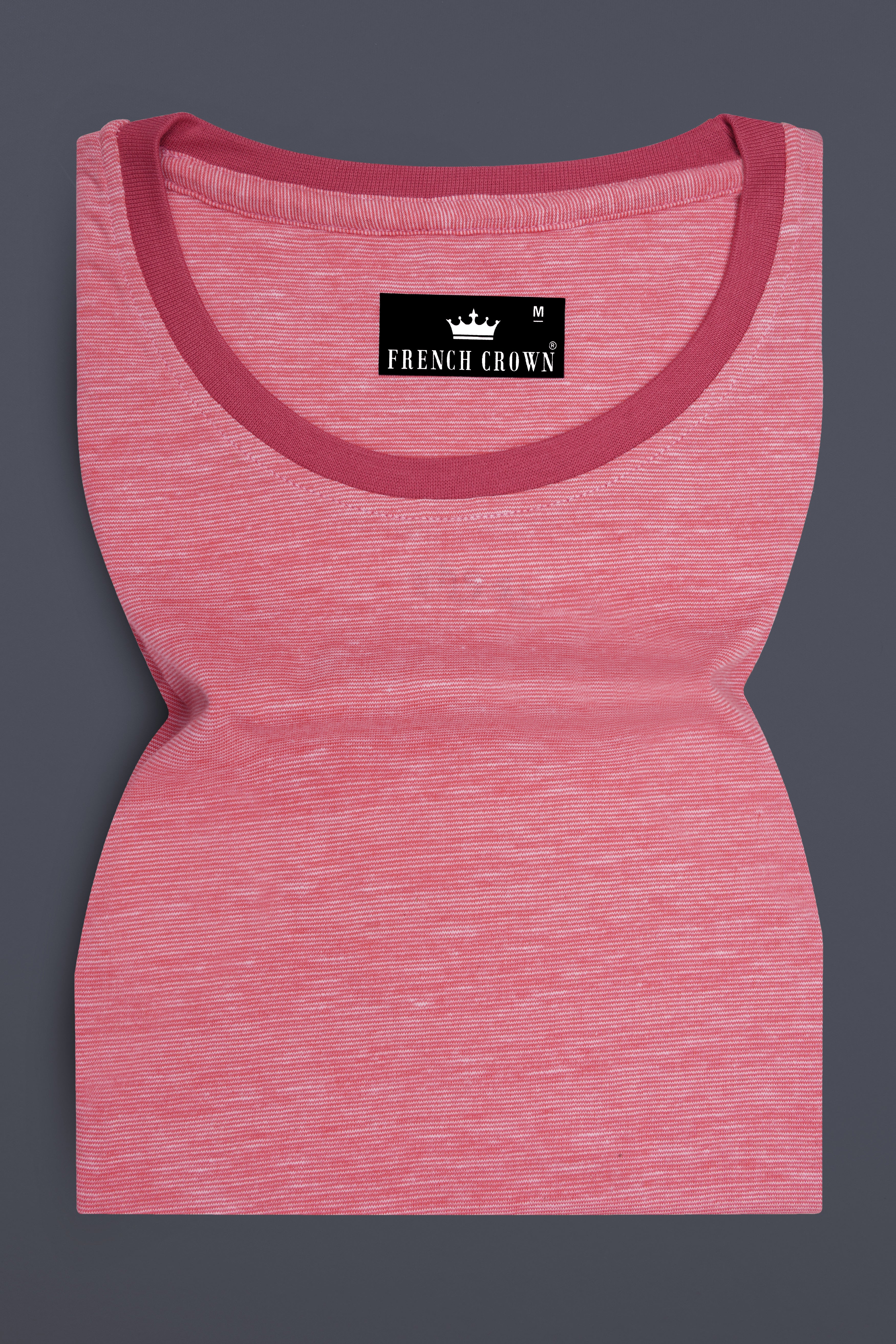 Sherbet Pink Premium Cotton T-Shirt