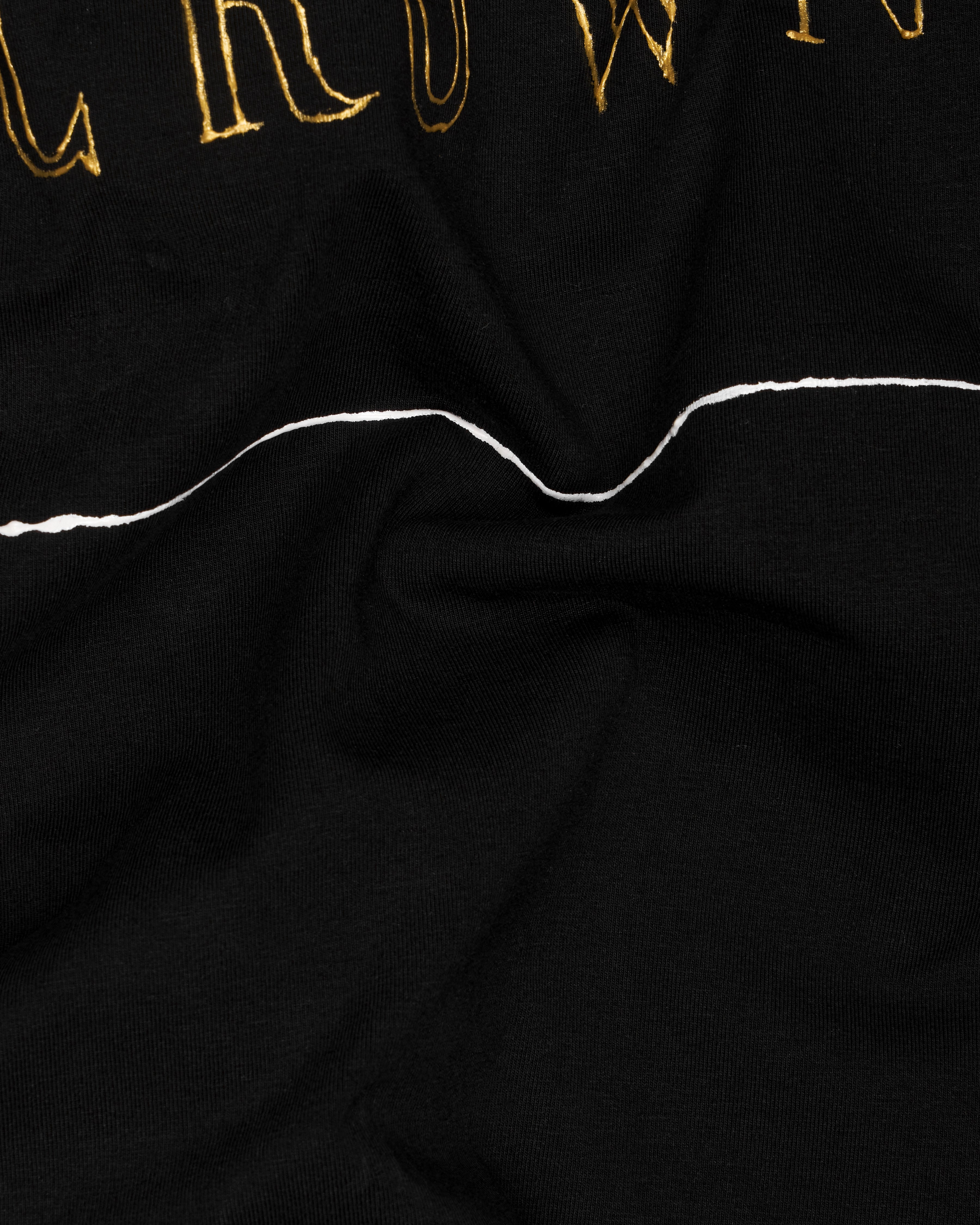 Jade Black Premium Cotton Signature T-shirt TS852-W01-ART-S, TS852-W01-ART-M, TS852-W01-ART-L, TS852-W01-ART-XL, TS852-W01-ART-XXL