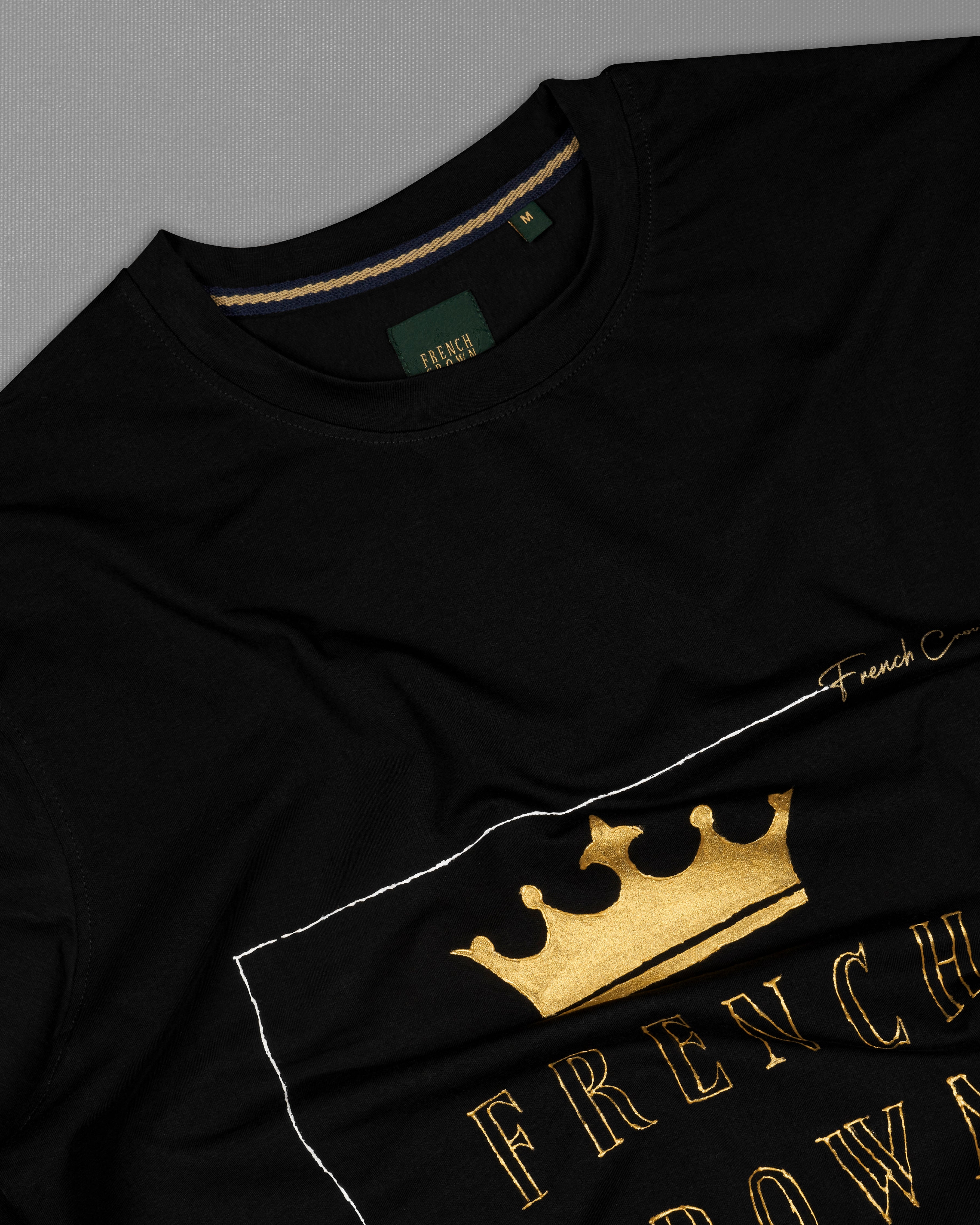 Jade Black Premium Cotton Signature T-shirt TS852-W01-ART-S, TS852-W01-ART-M, TS852-W01-ART-L, TS852-W01-ART-XL, TS852-W01-ART-XXL