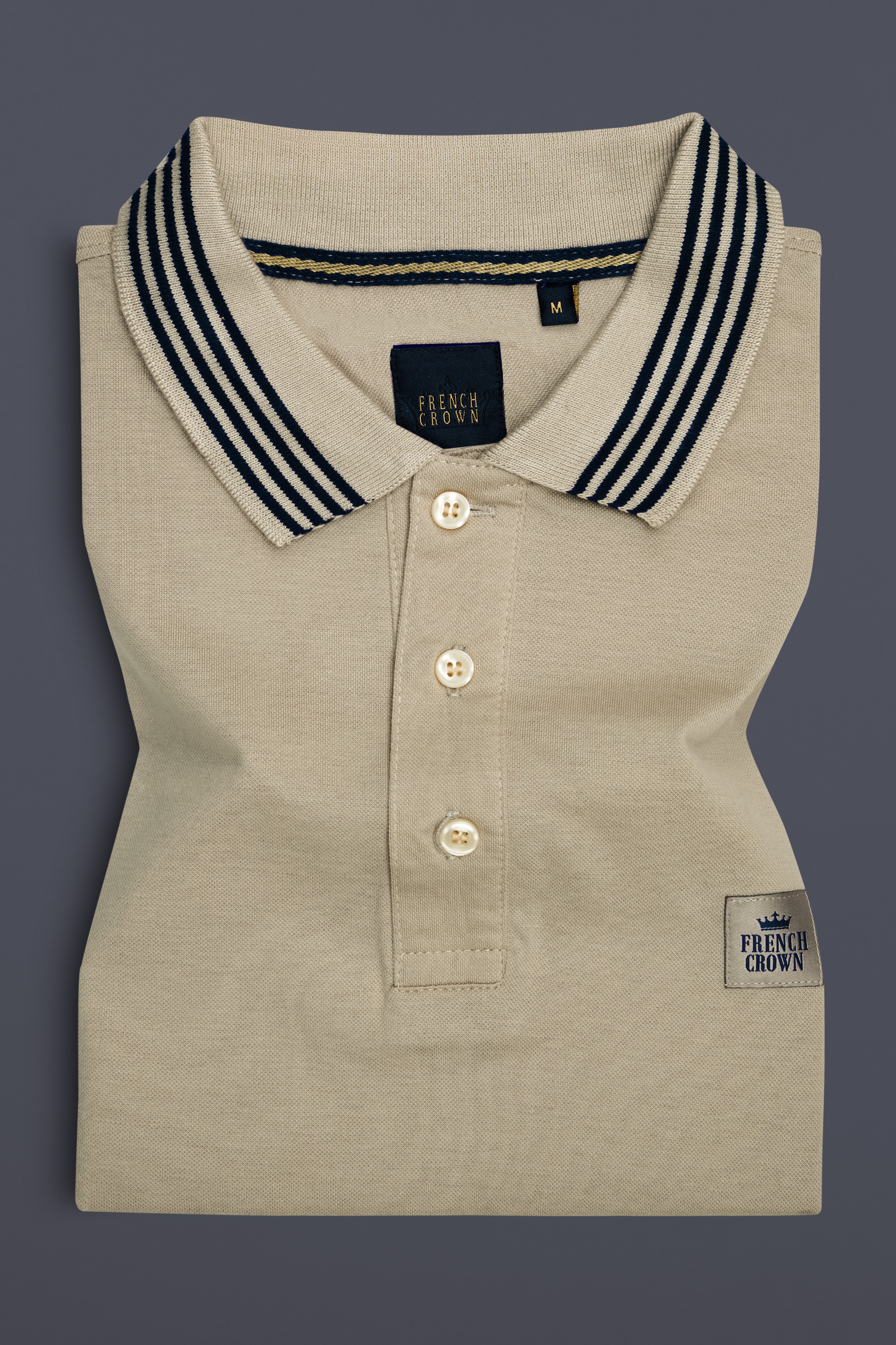 Regnaro-Emperor Brown Premium Cotton Pique Polo