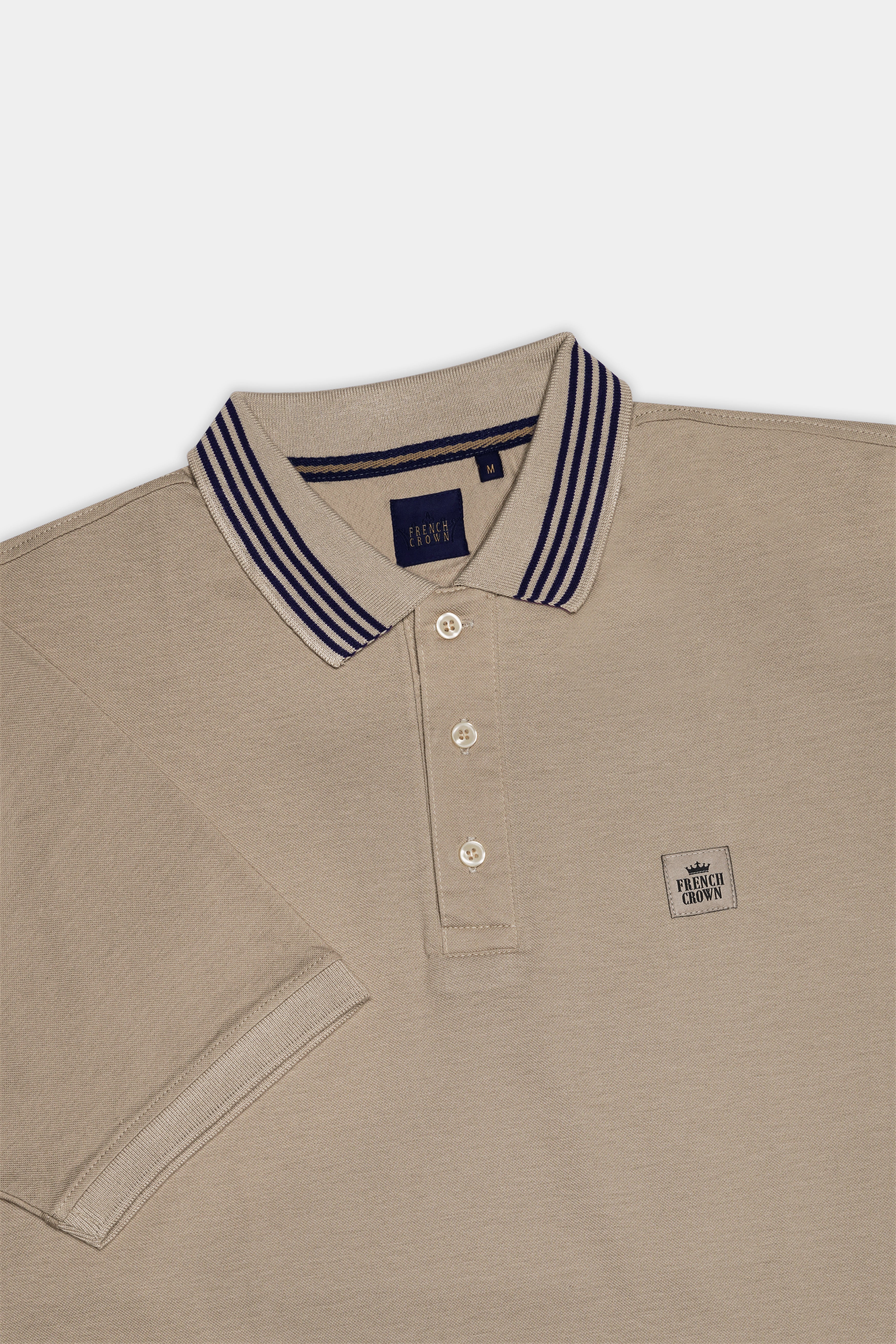 Regnaro-Emperor Brown Premium Cotton Pique Polo