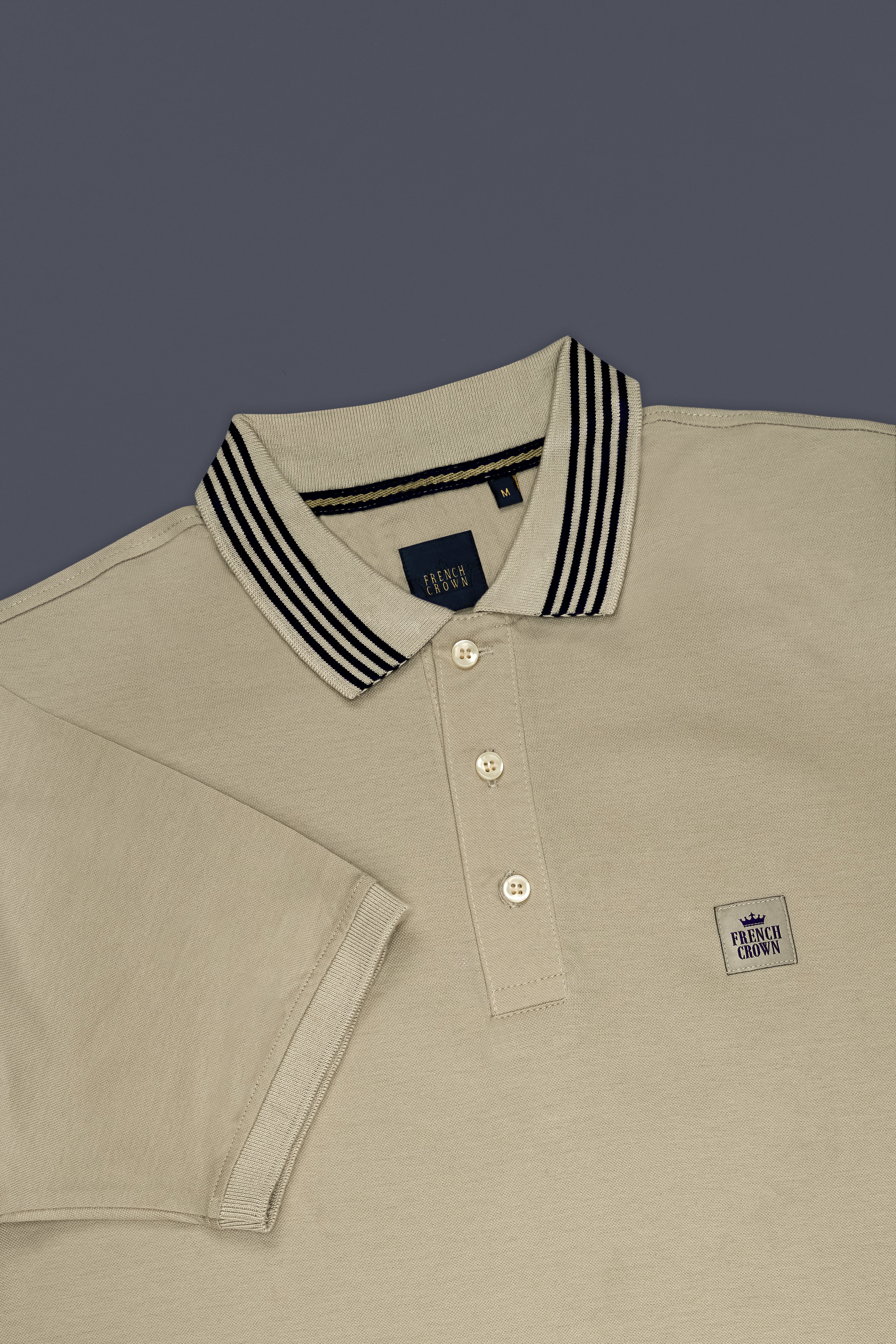 Regnaro-Emperor Brown Premium Cotton Pique Polo